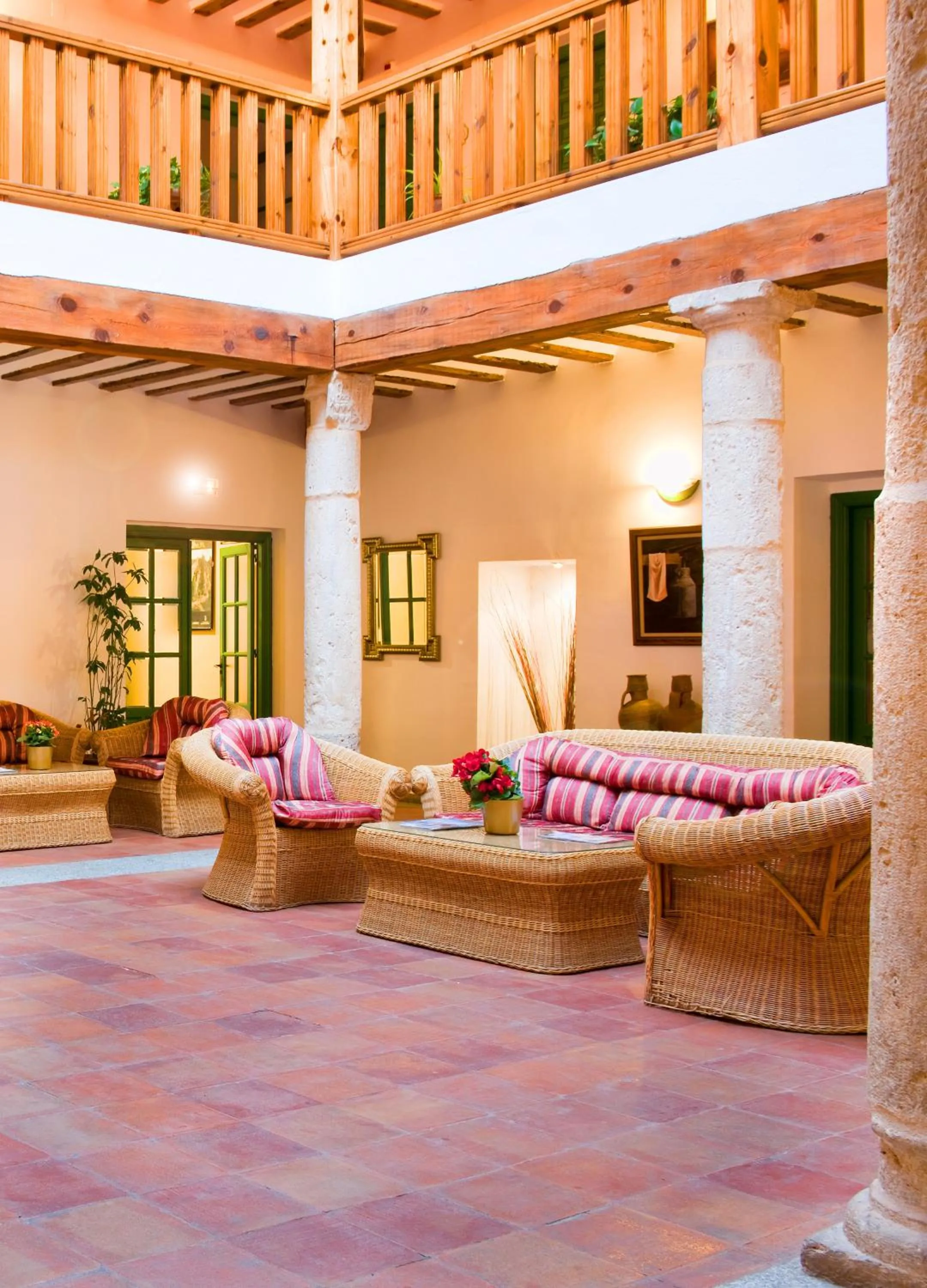 Decorative detail in Hotel Palacio Buenavista