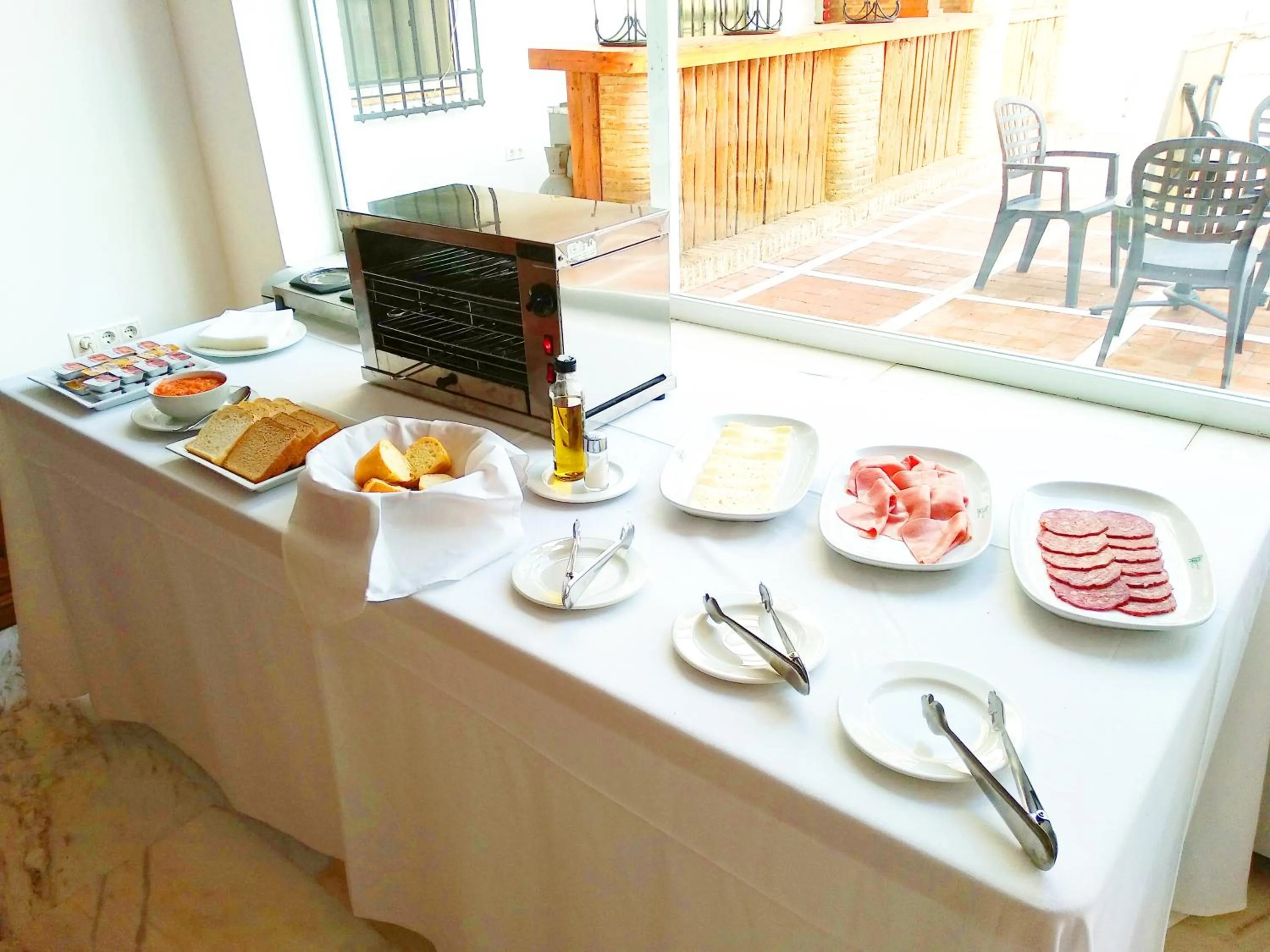 Breakfast in Hotel Palacio Buenavista