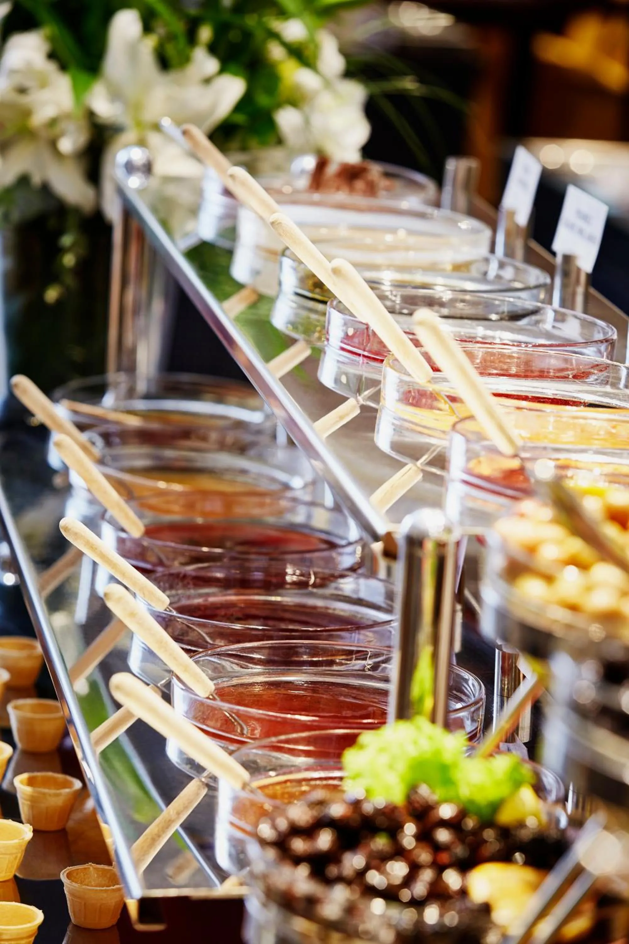 Buffet breakfast in Güneş Hotel Merter