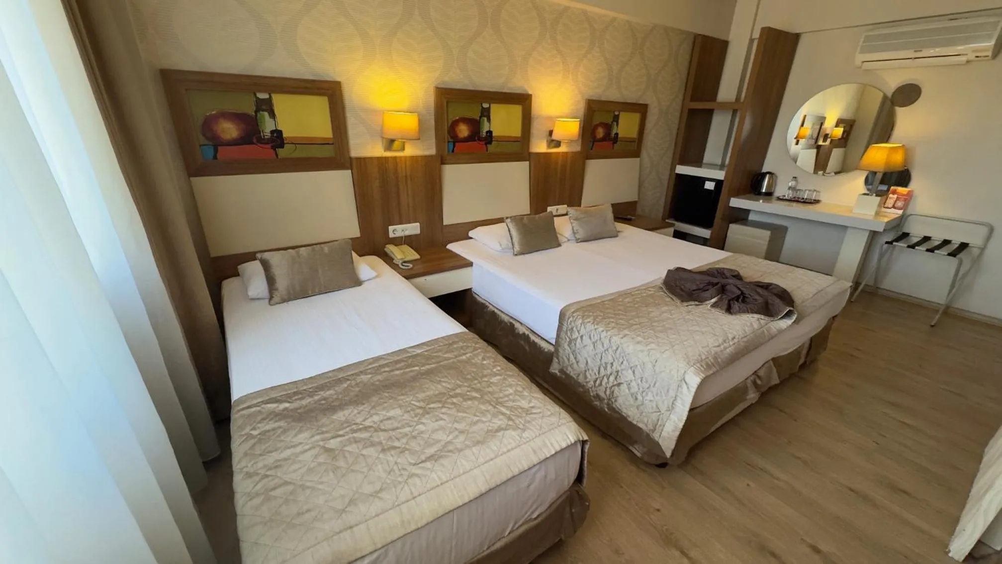 Bed in Hotel Baylan İzmir
