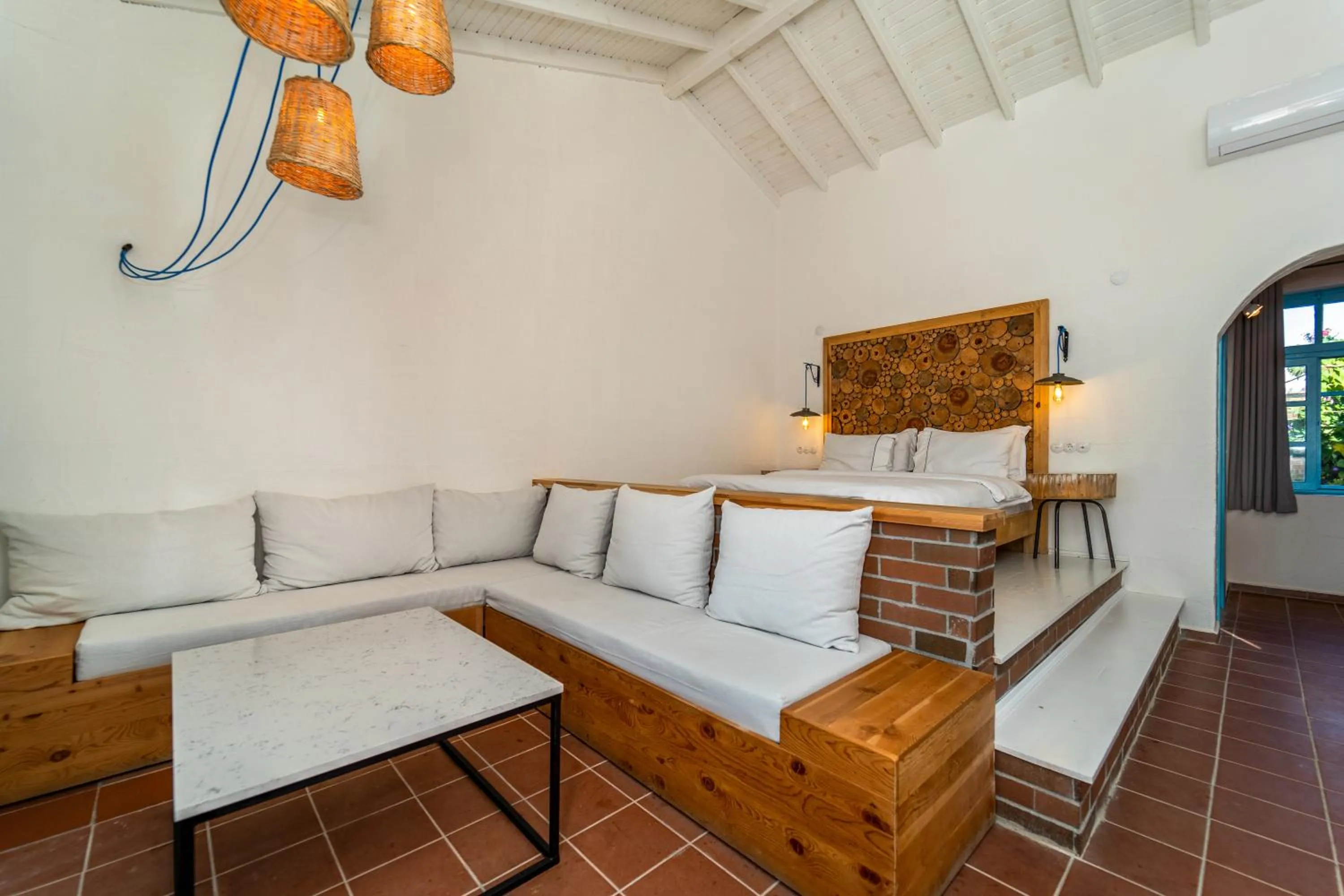 Seating area in Yonca Lodge