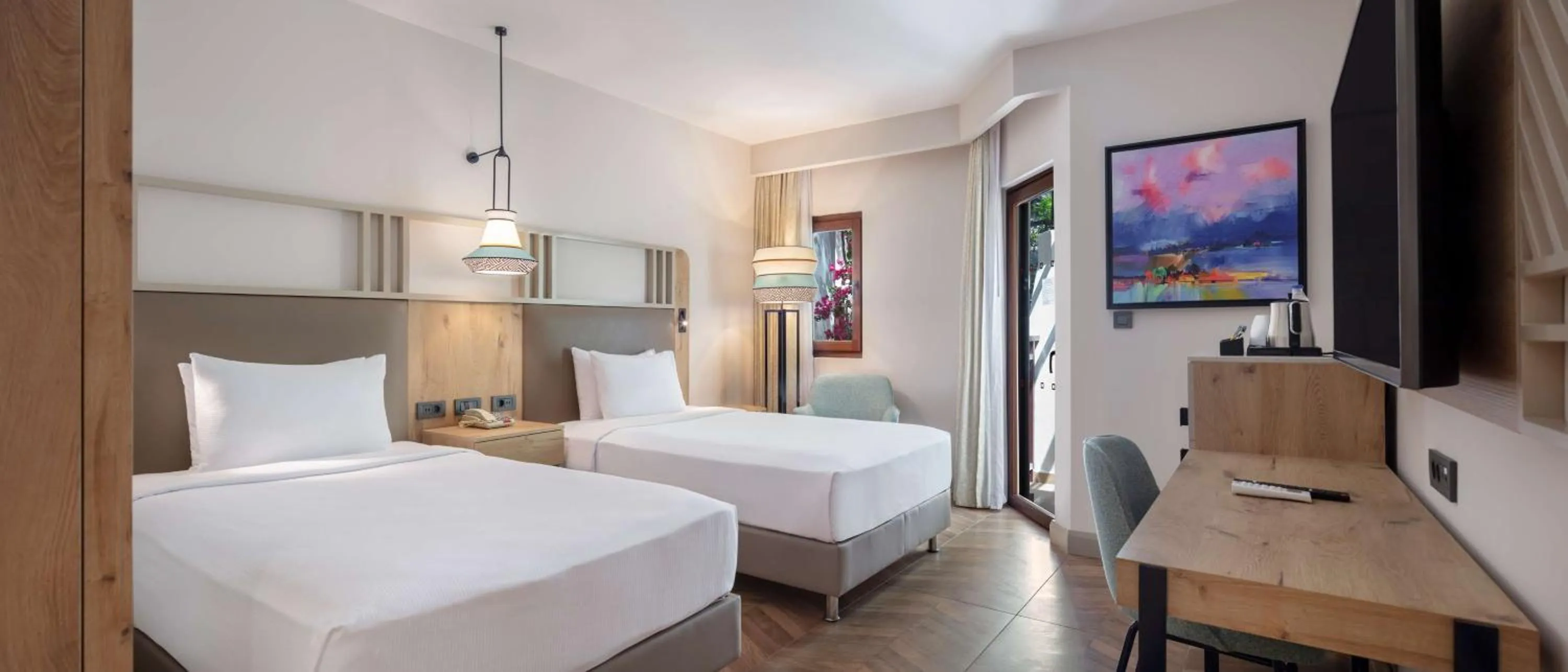 Bed in DoubleTree by Hilton Bodrum Isil Club Ultra All-Inclusive Resort