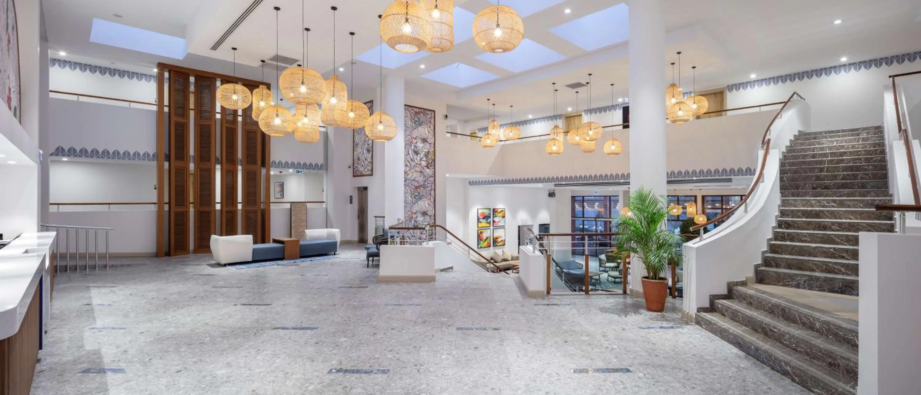 Lobby or reception in DoubleTree by Hilton Bodrum Isil Club Ultra All-Inclusive Resort