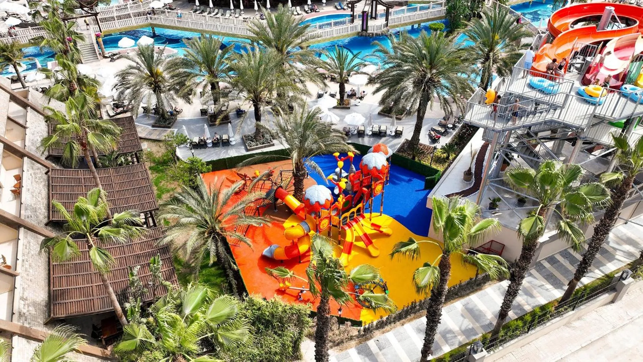 Children play ground in Royal Dragon Hotel