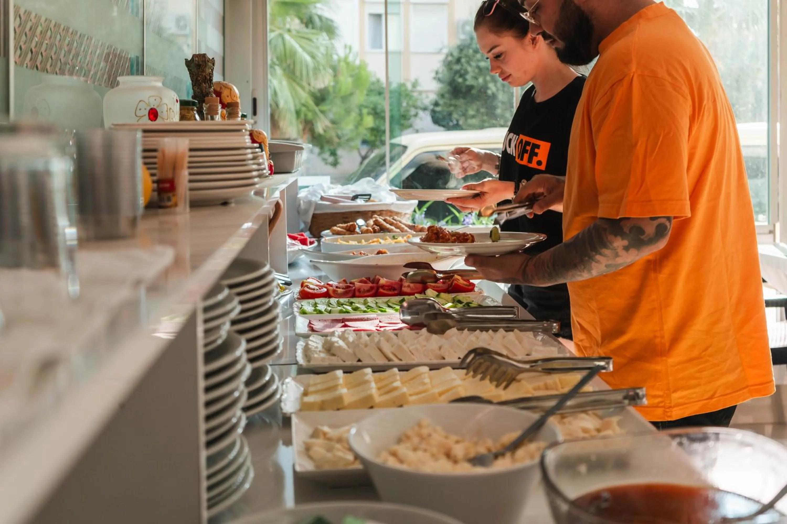 Breakfast in Behram Hotel