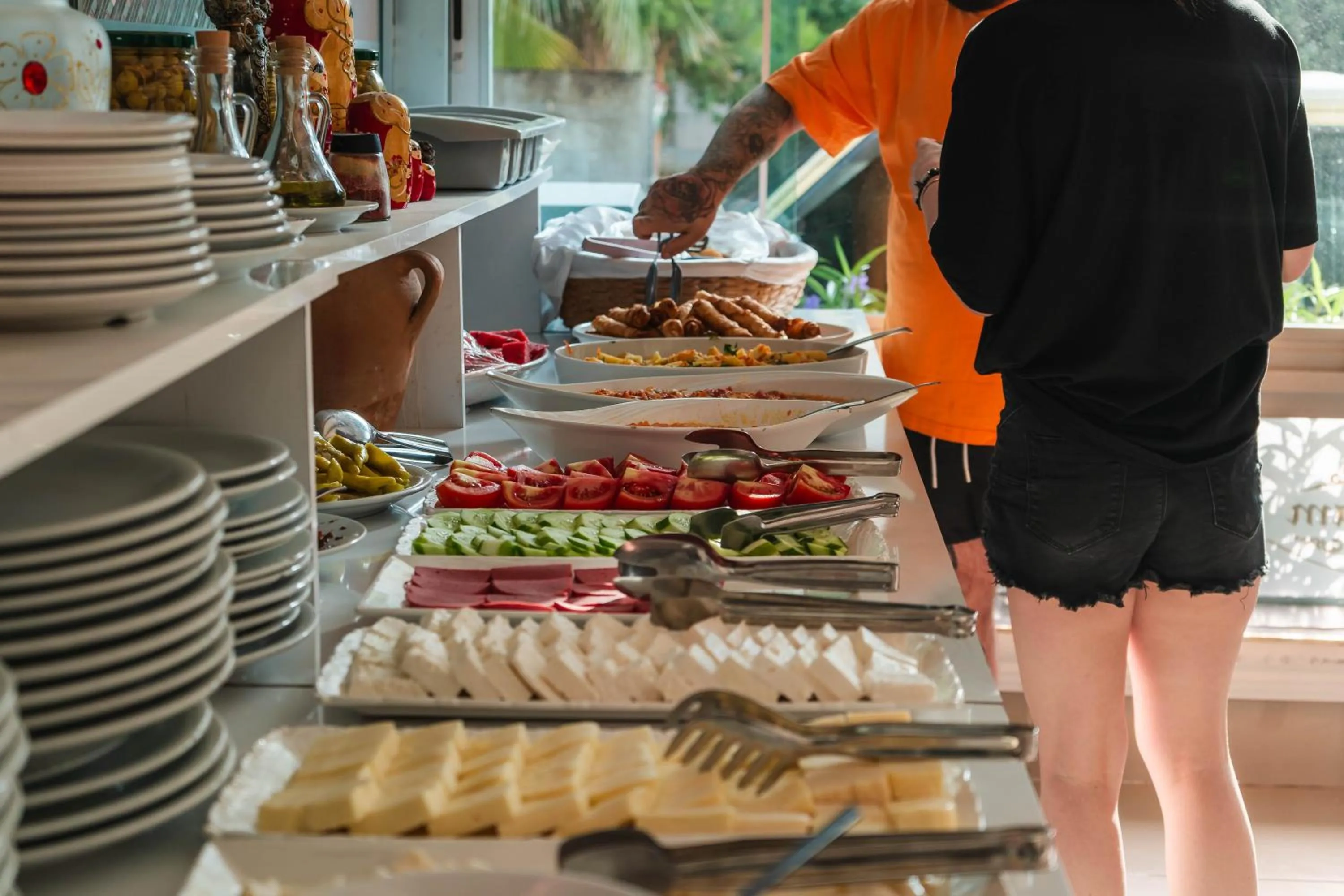 Breakfast in Behram Hotel