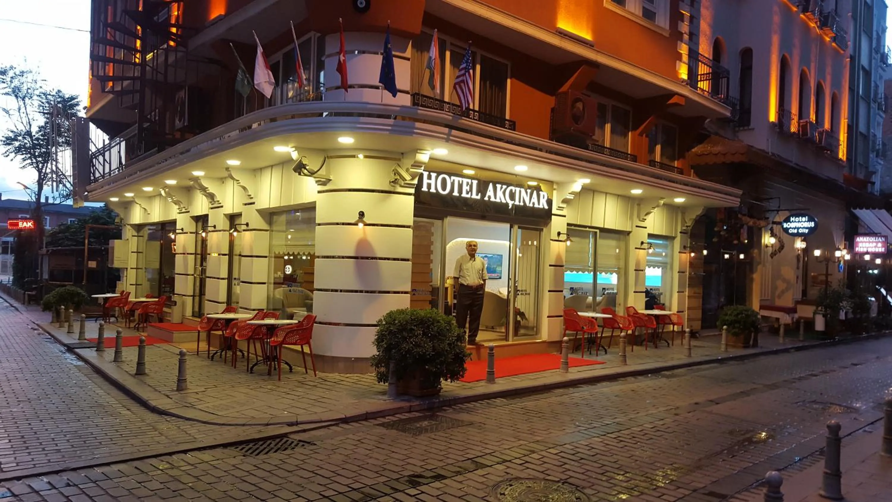 Facade/entrance in Hotel Akcinar