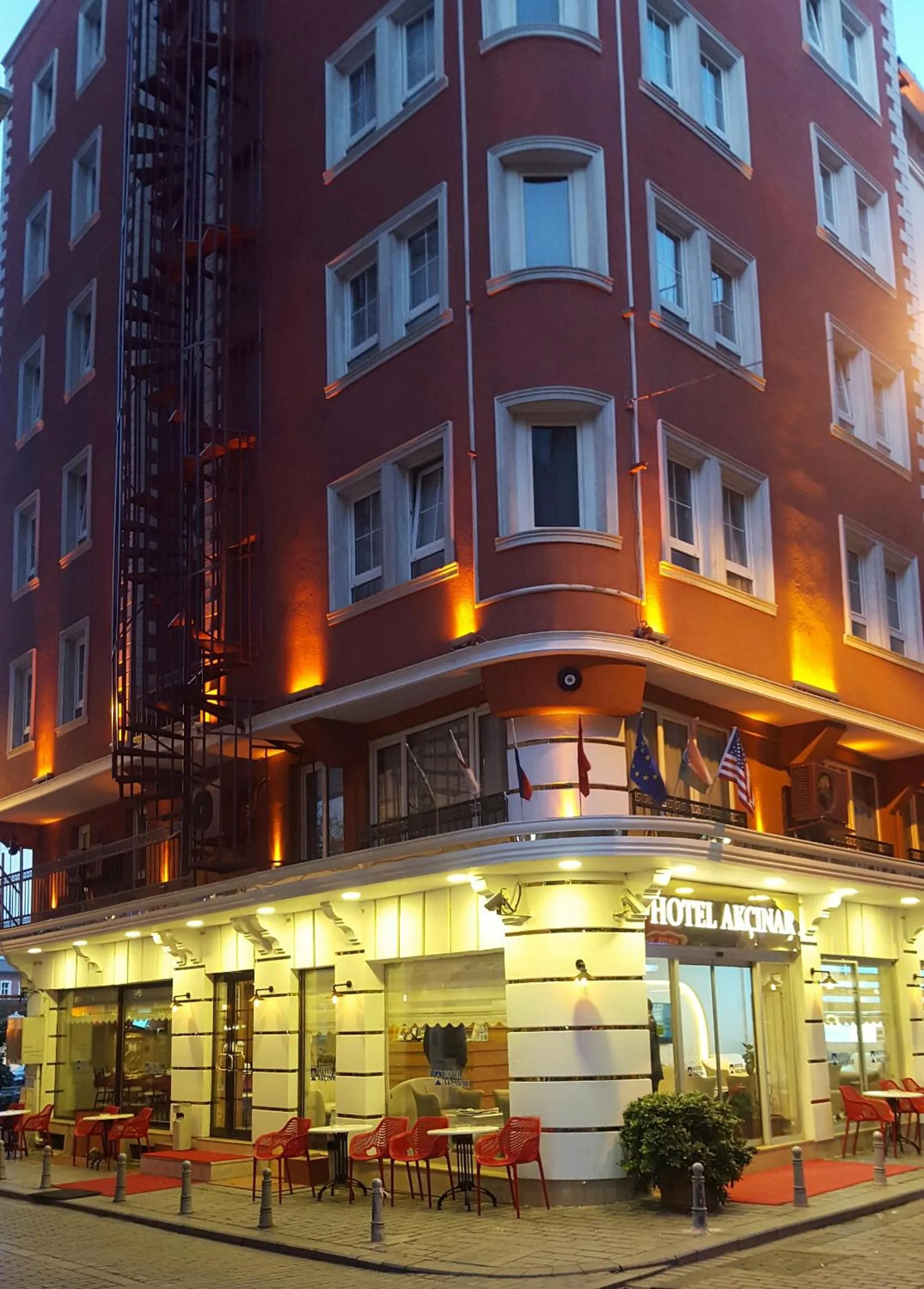Facade/entrance in Hotel Akcinar