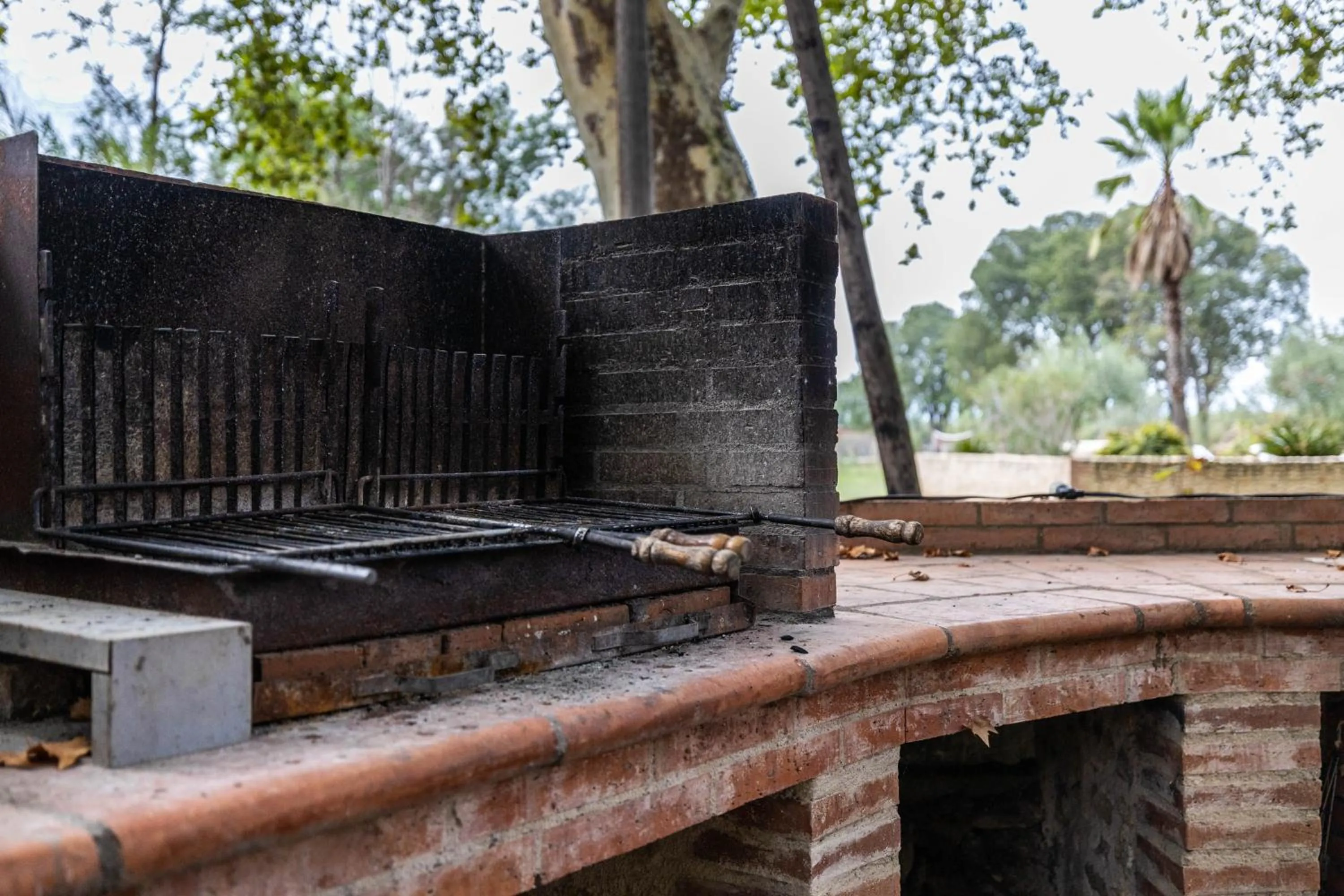 BBQ facilities in Chambres d hôtes du Castell de Blés
