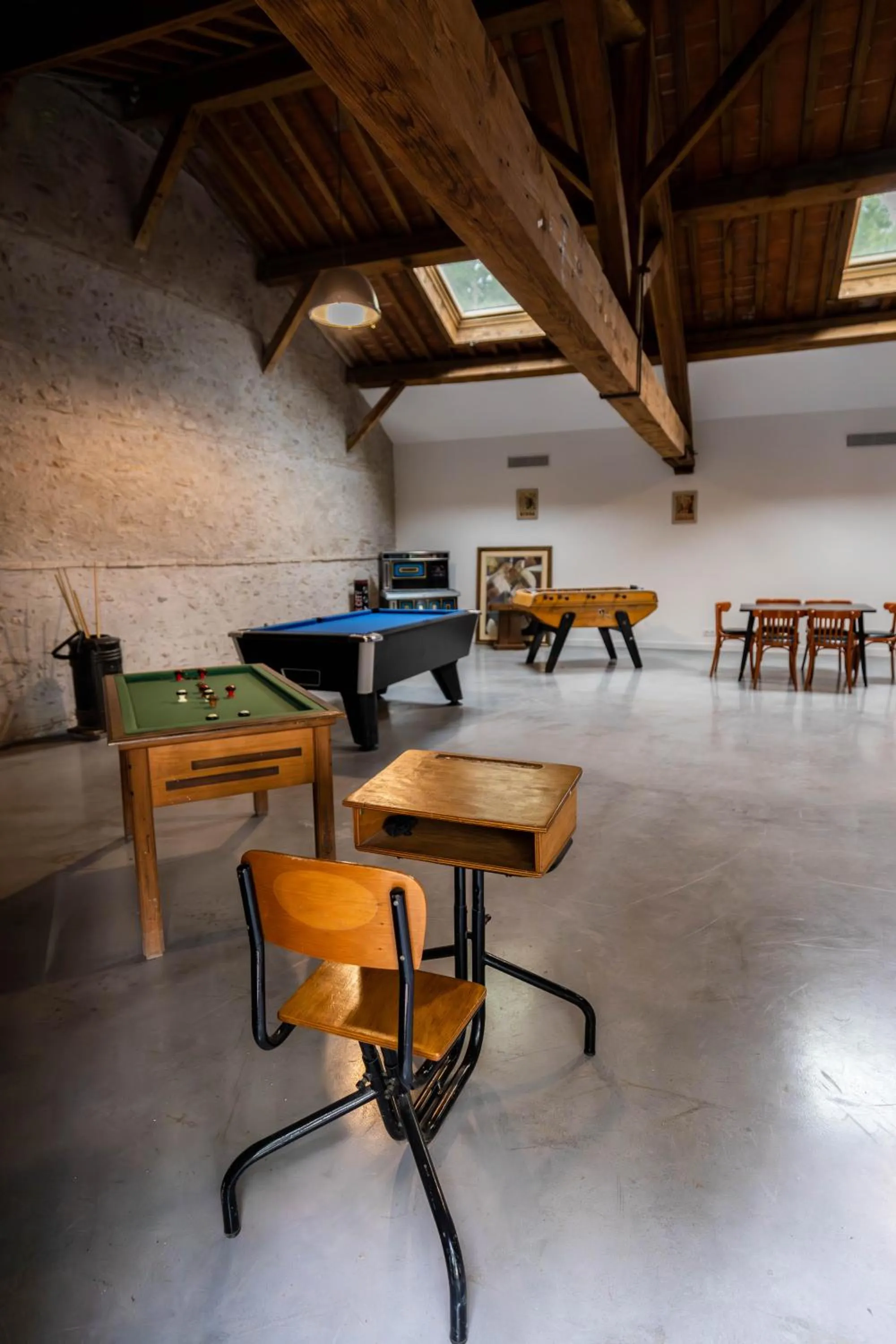 Billiard in Chambres d hôtes du Castell de Blés