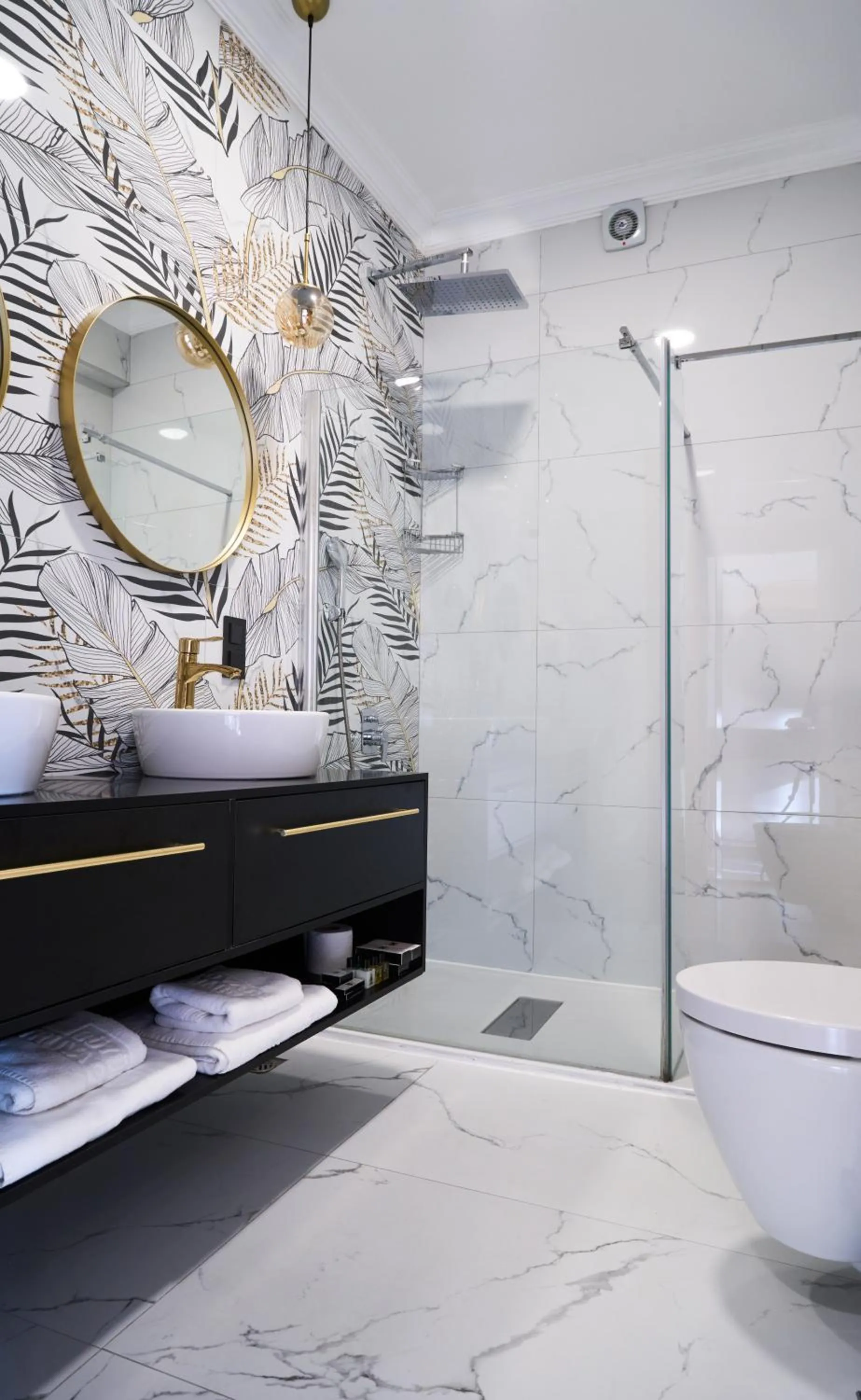 Bathroom in Buyuk Truva Hotel