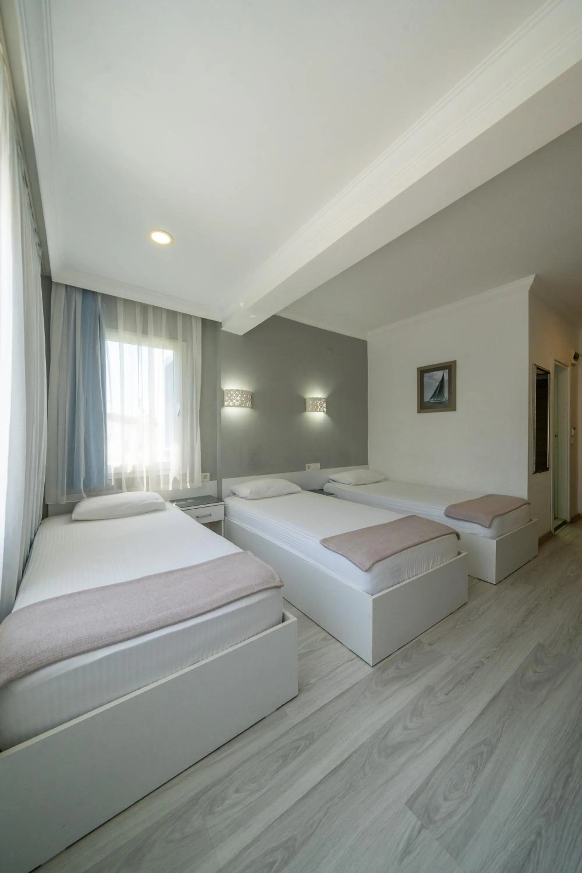 Bed in Artunc Hotel Bodrum