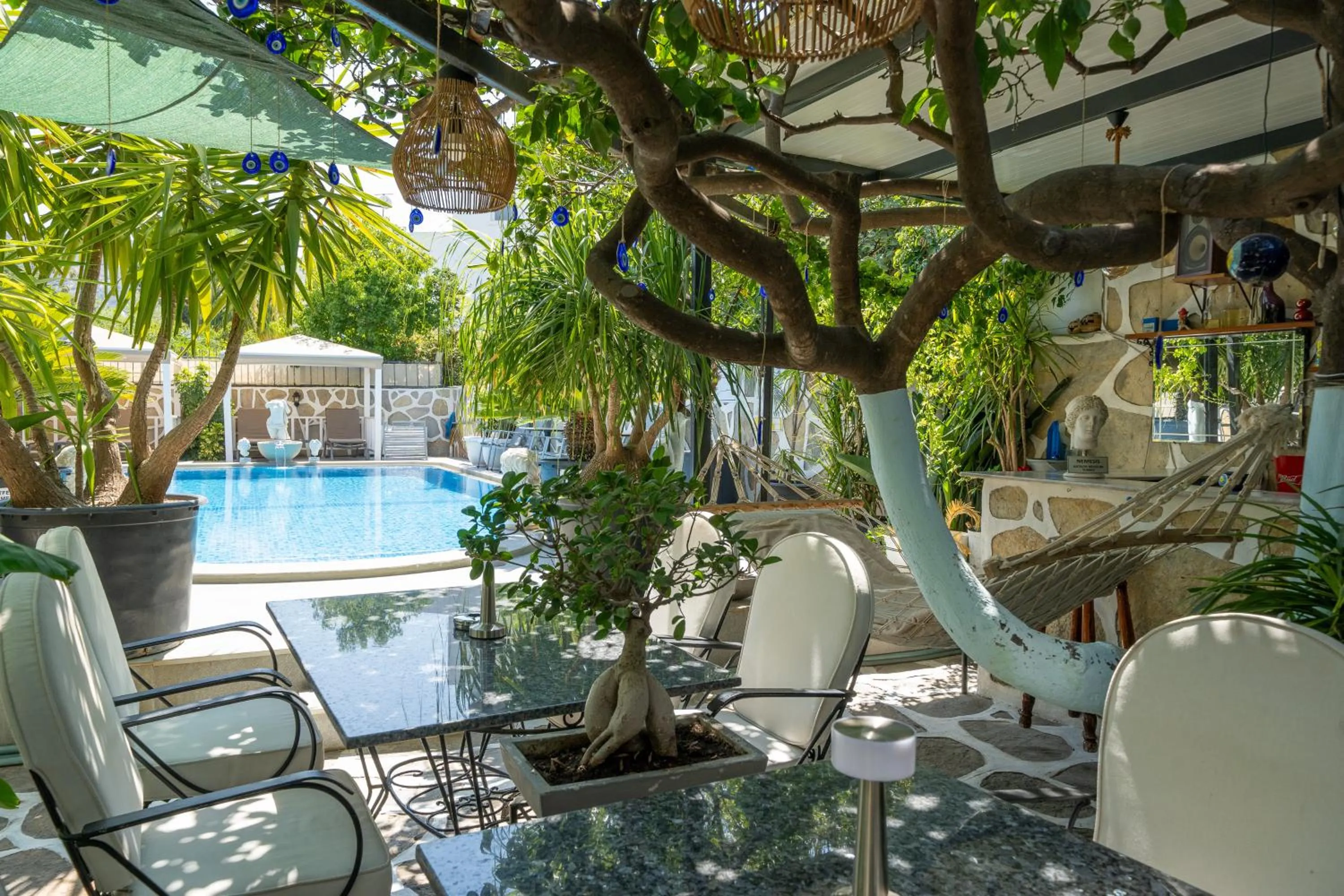 Garden in Artunc Hotel Bodrum