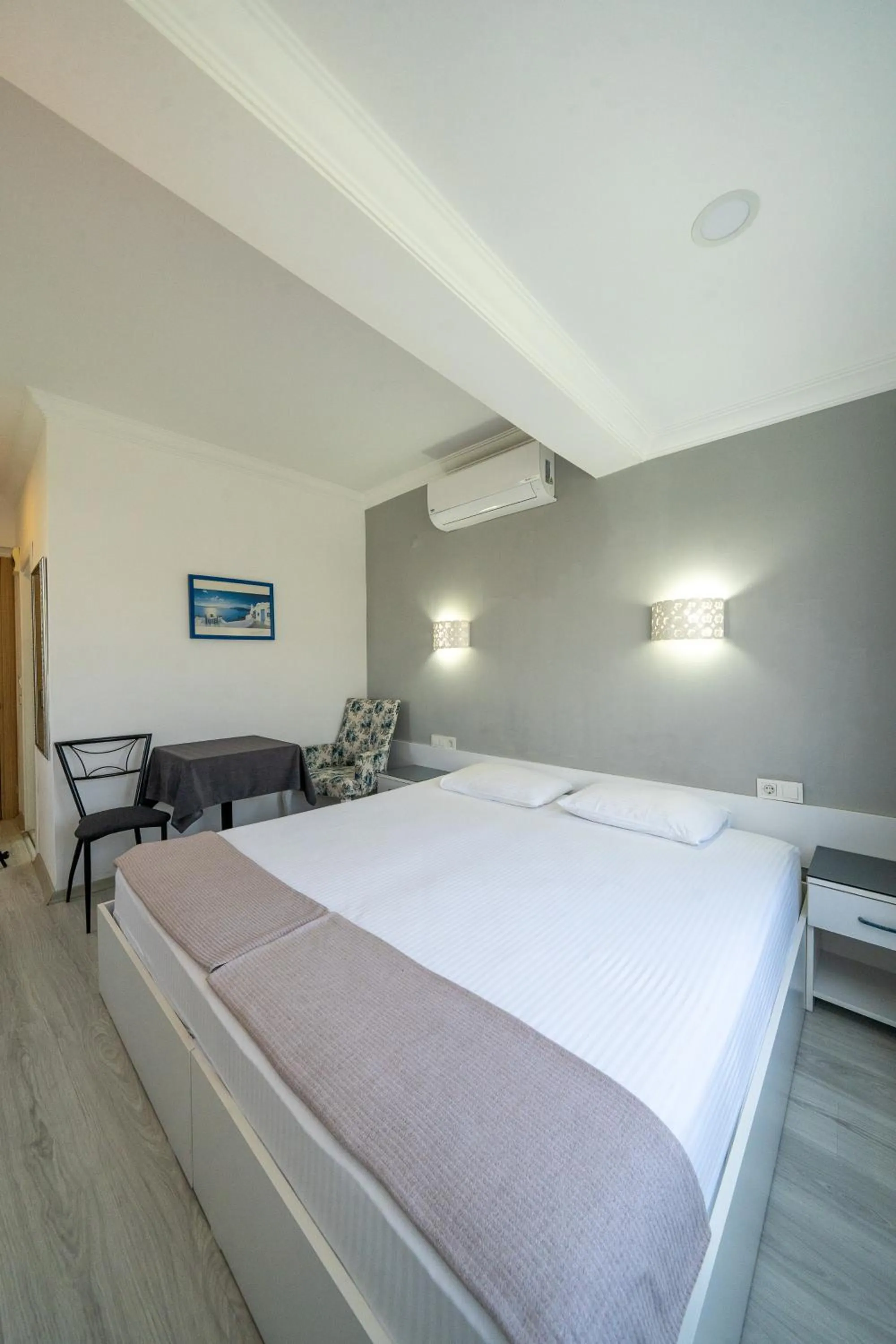 Bed in Artunc Hotel Bodrum