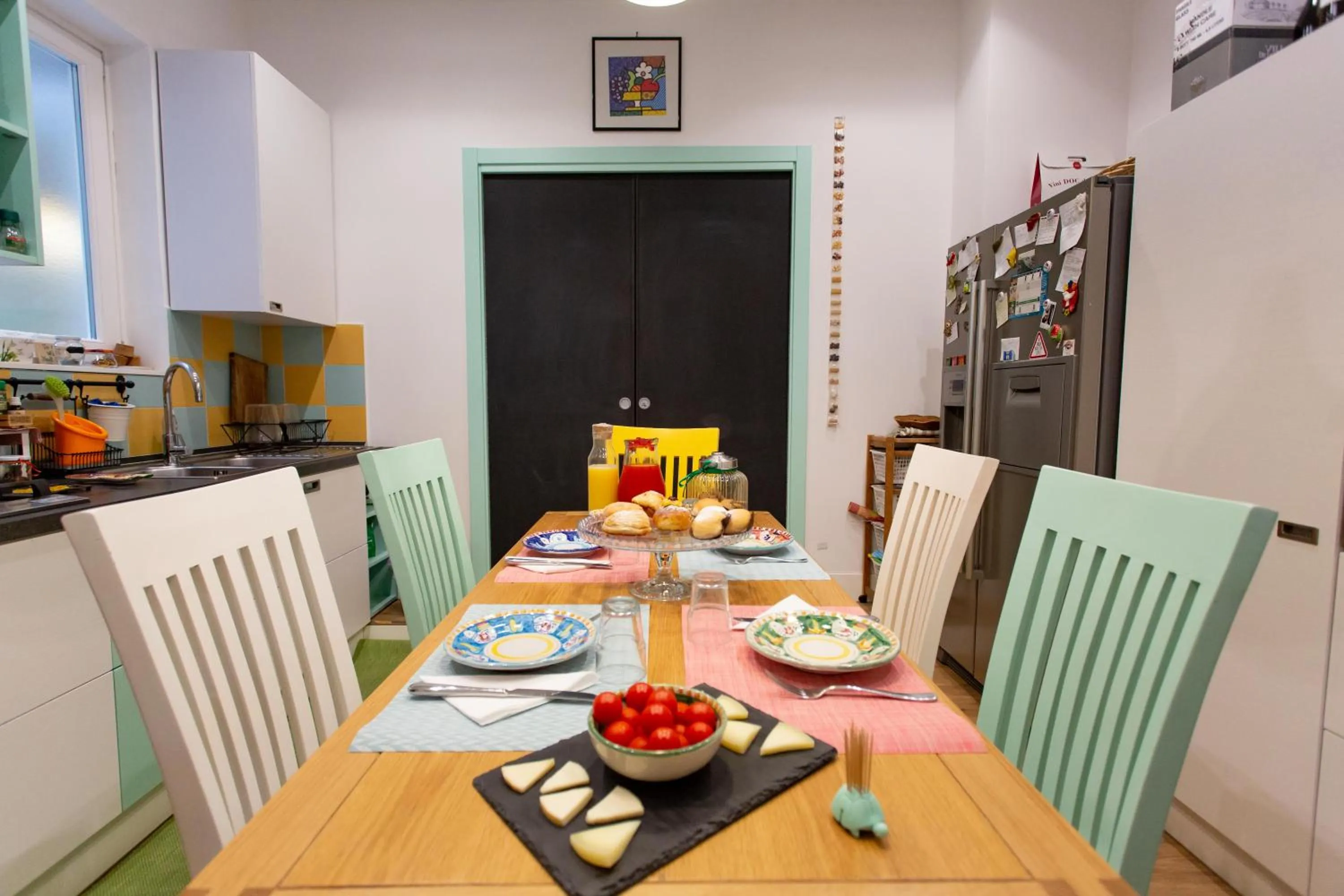 Food and drinks in Napoli Bonita b&b