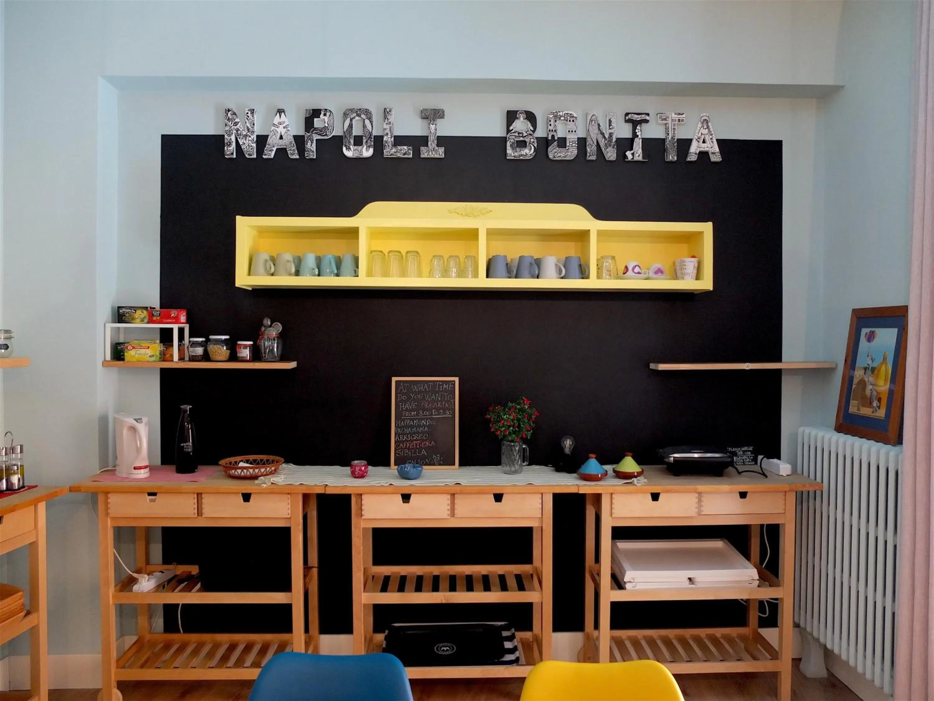 Lounge or bar in Napoli Bonita b&b