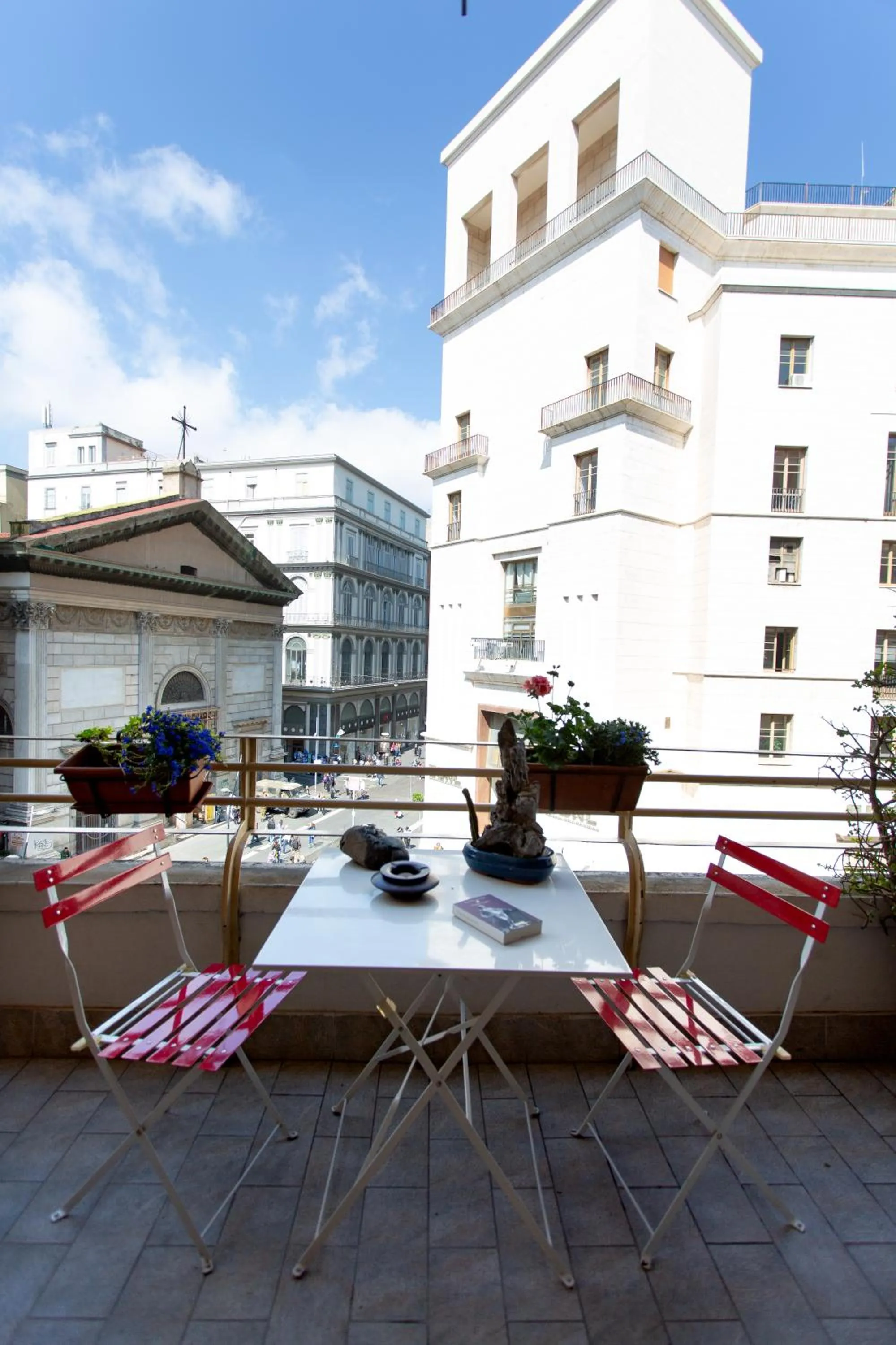 Balcony/Terrace in Napoli Bonita b&b