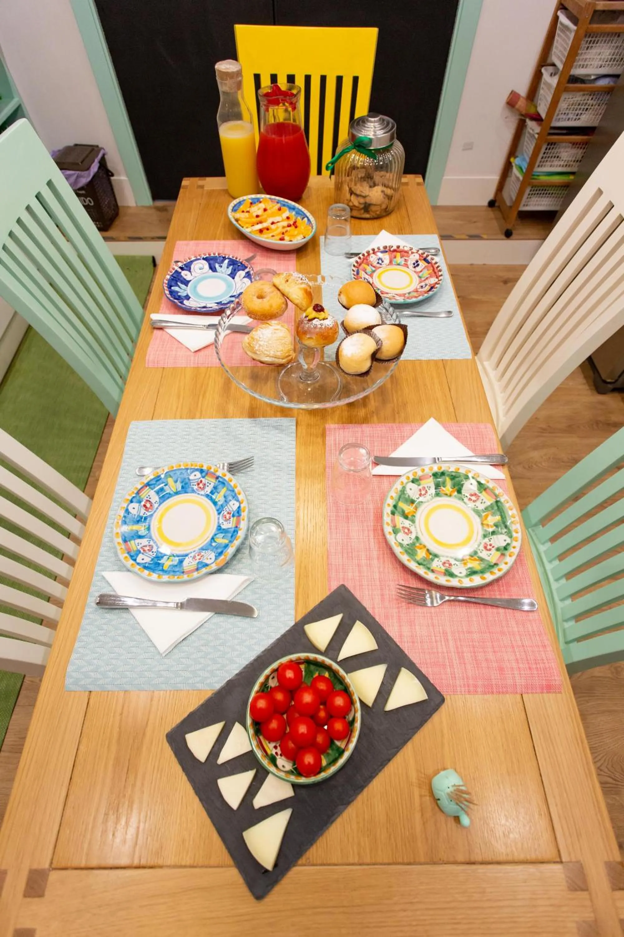 Food close-up in Napoli Bonita b&b