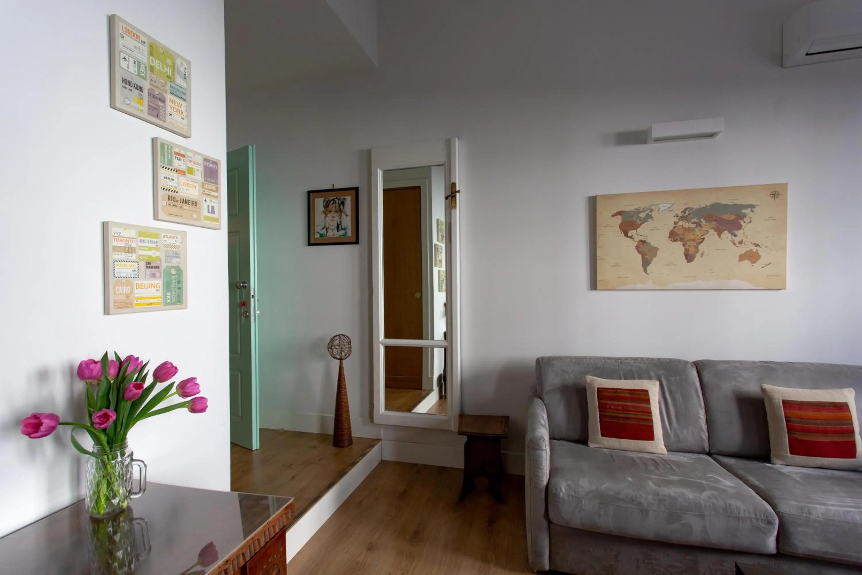 Living room in Napoli Bonita b&b