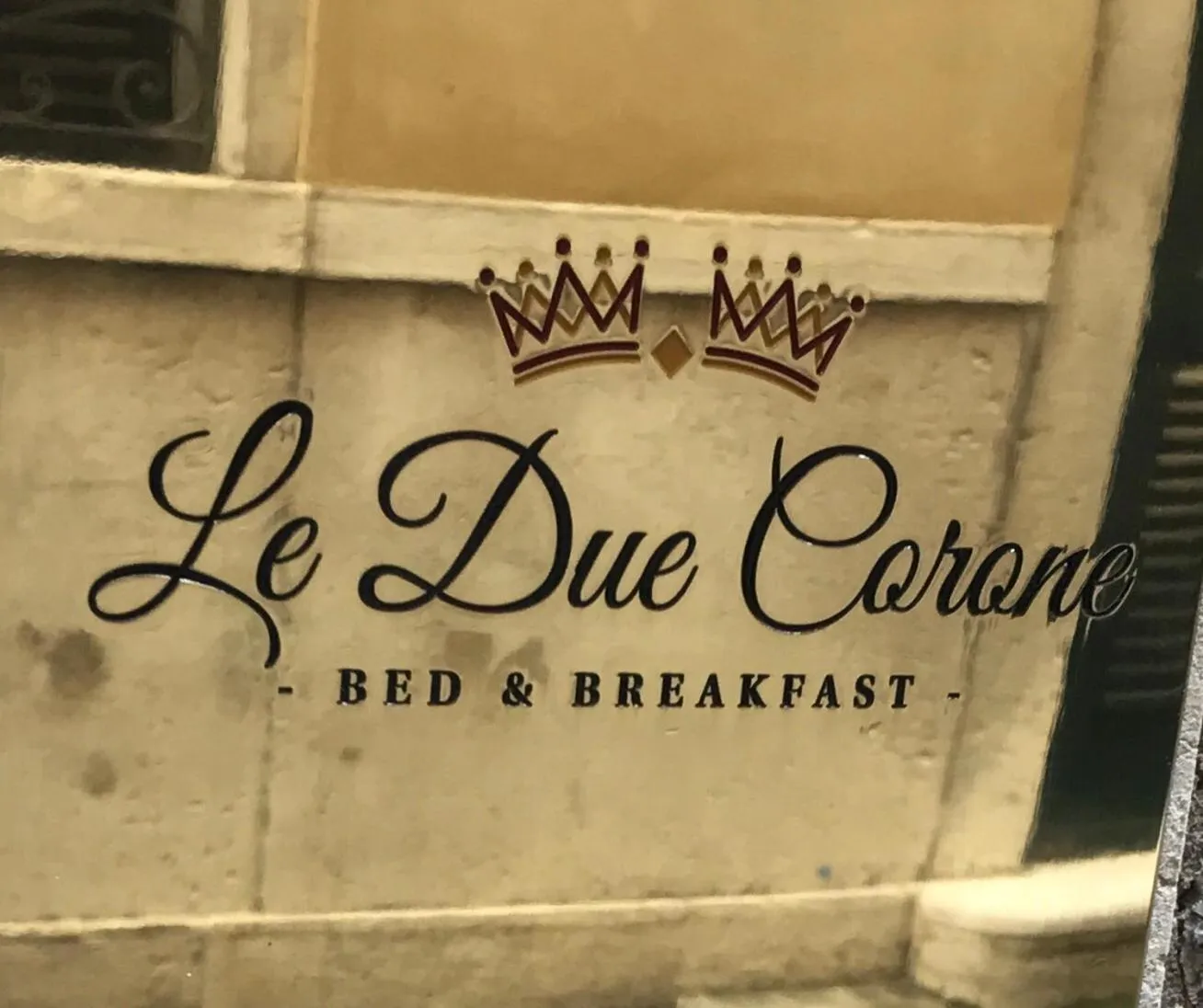 Property logo or sign in Le Due Corone Bed & Breakfast