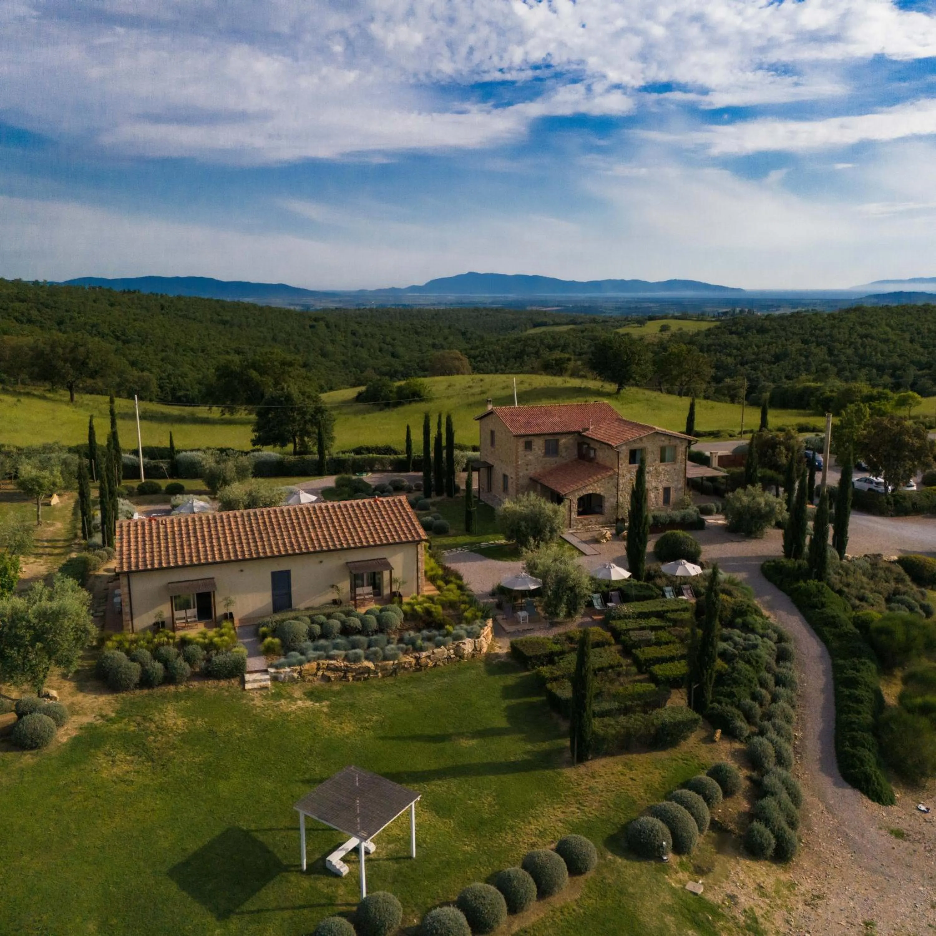 Natural landscape in Casale Sterpeti