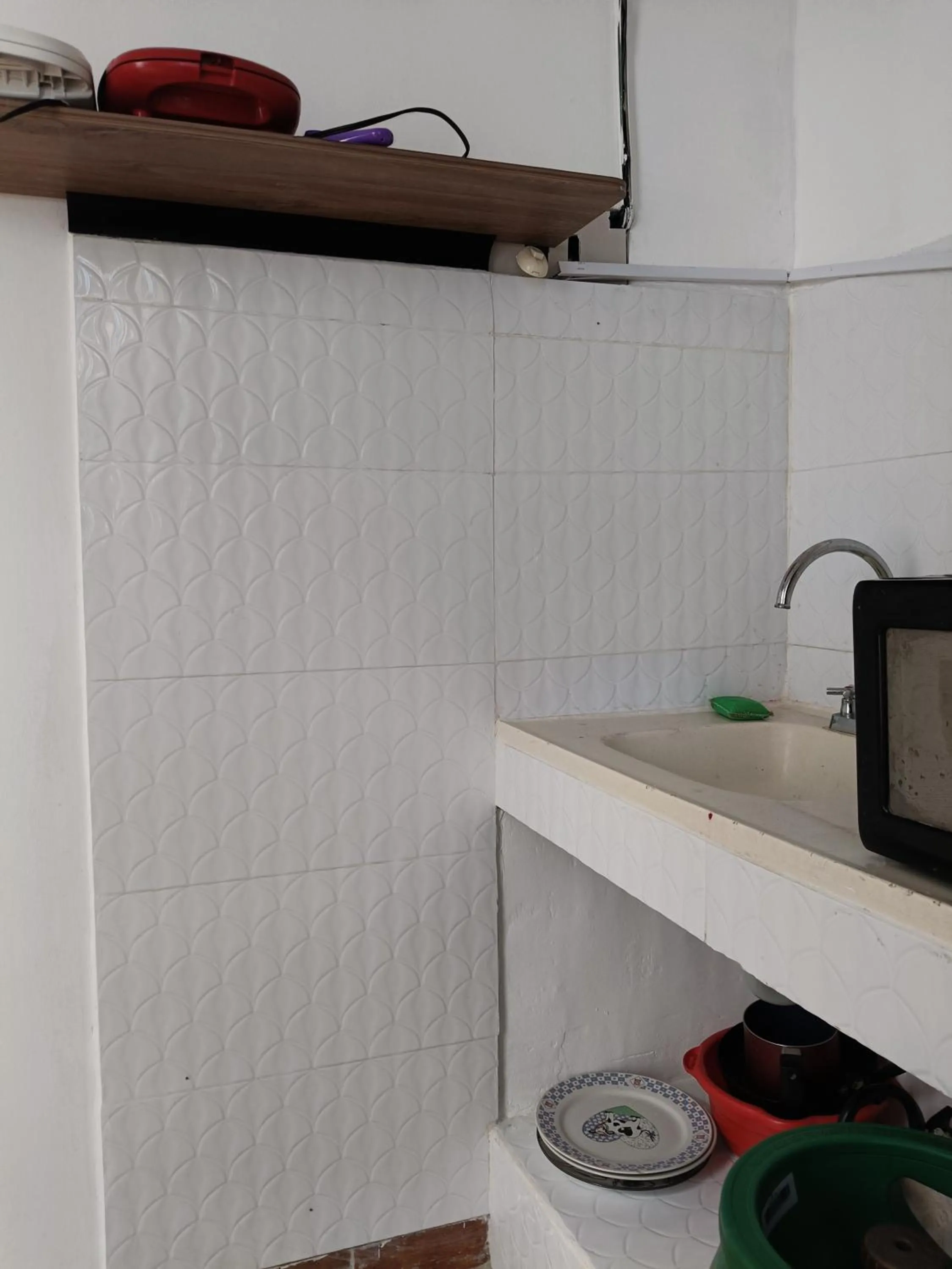 Kitchen or kitchenette in Posada Miss Joyce House