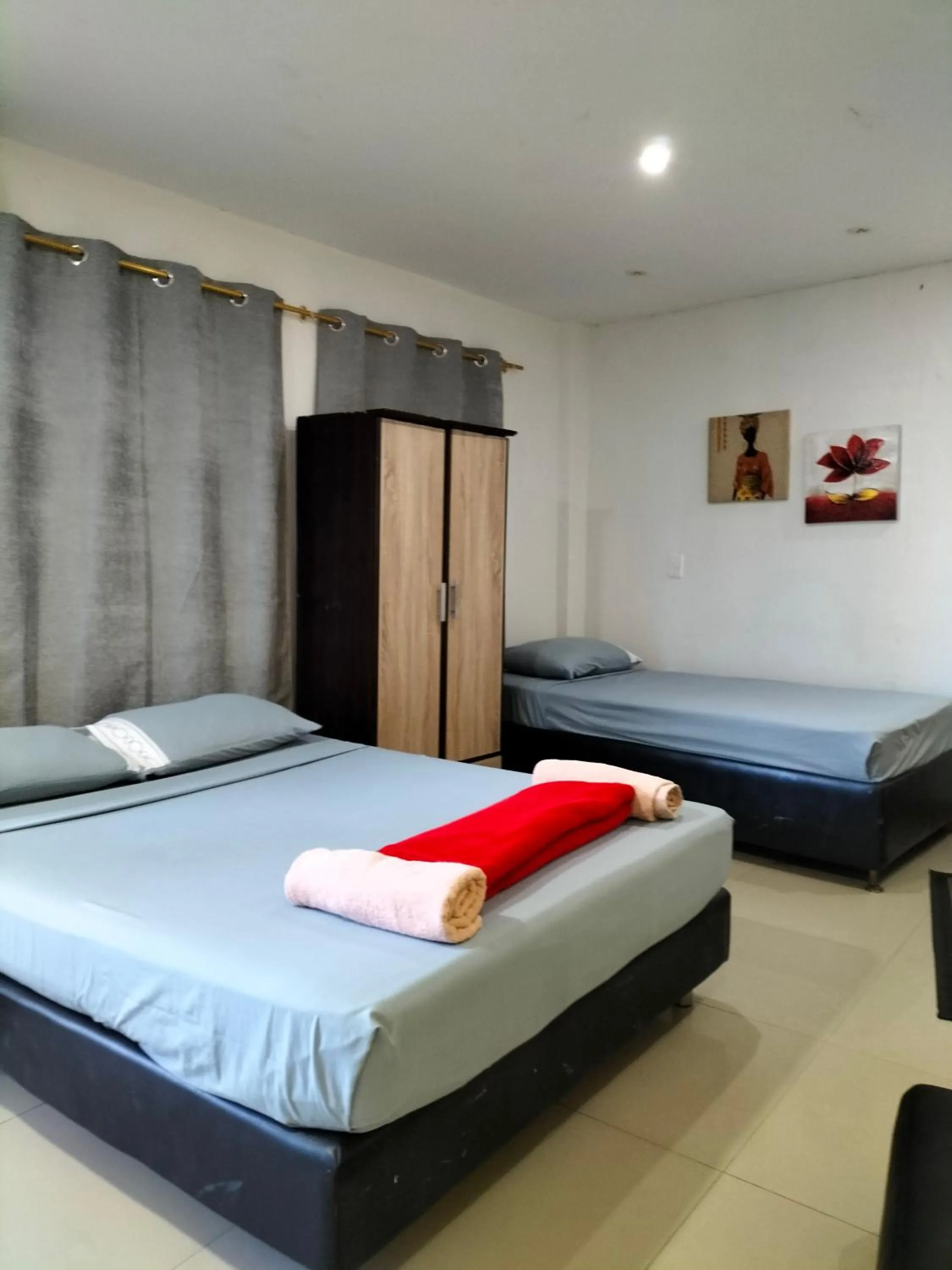 Bed in Posada Miss Joyce House