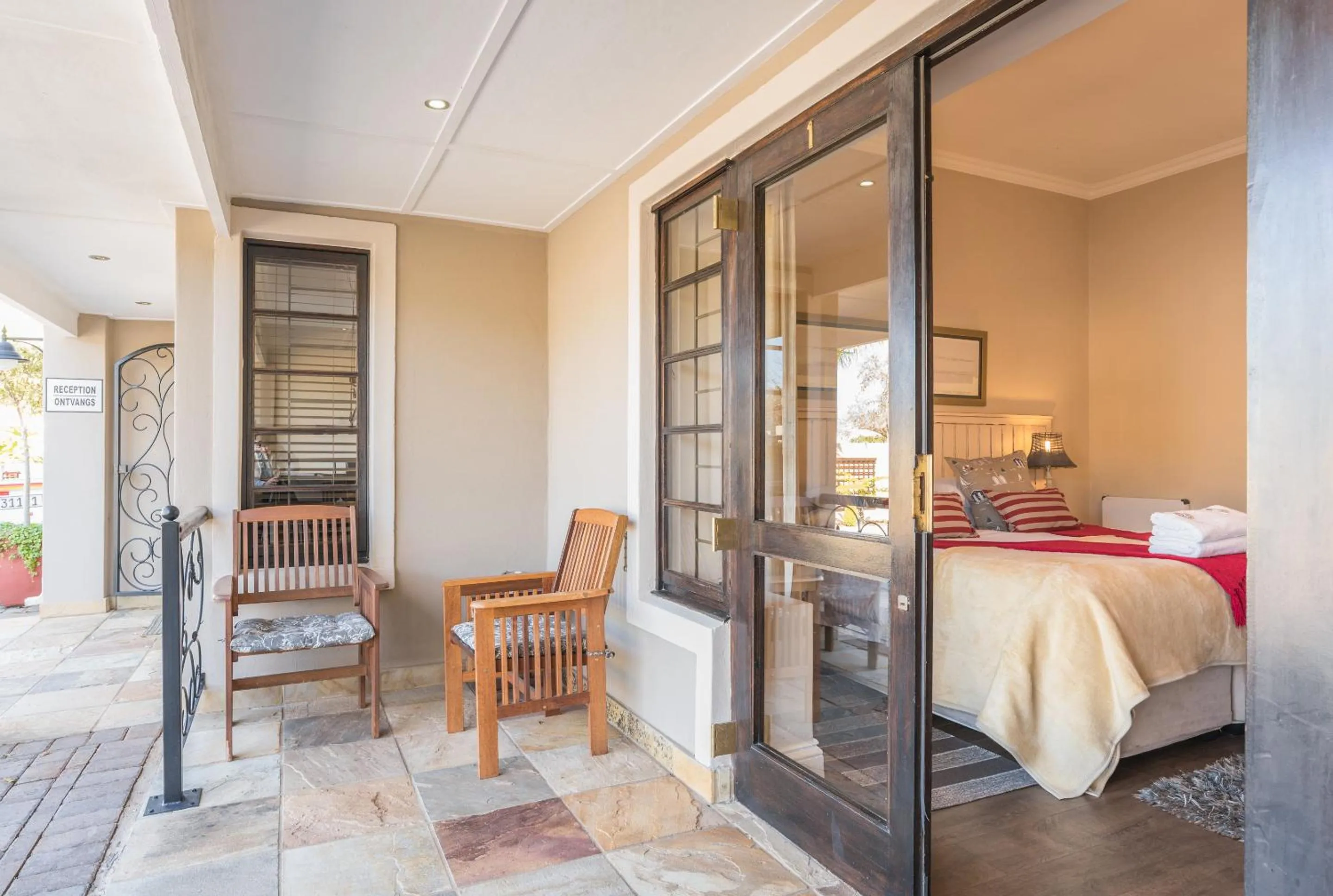 Patio, Bed in Caledon 23 Country House