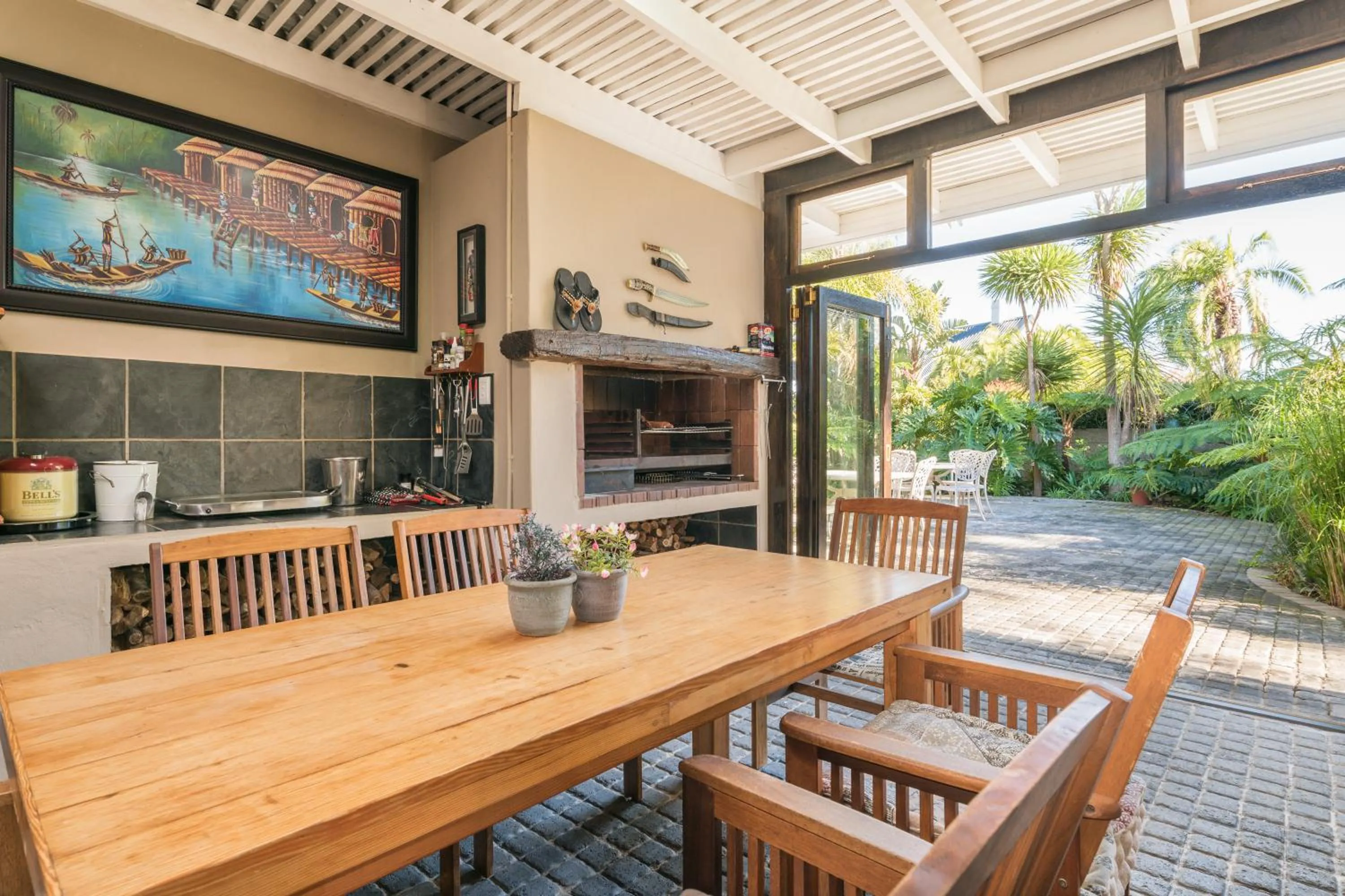 BBQ facilities in Caledon 23 Country House