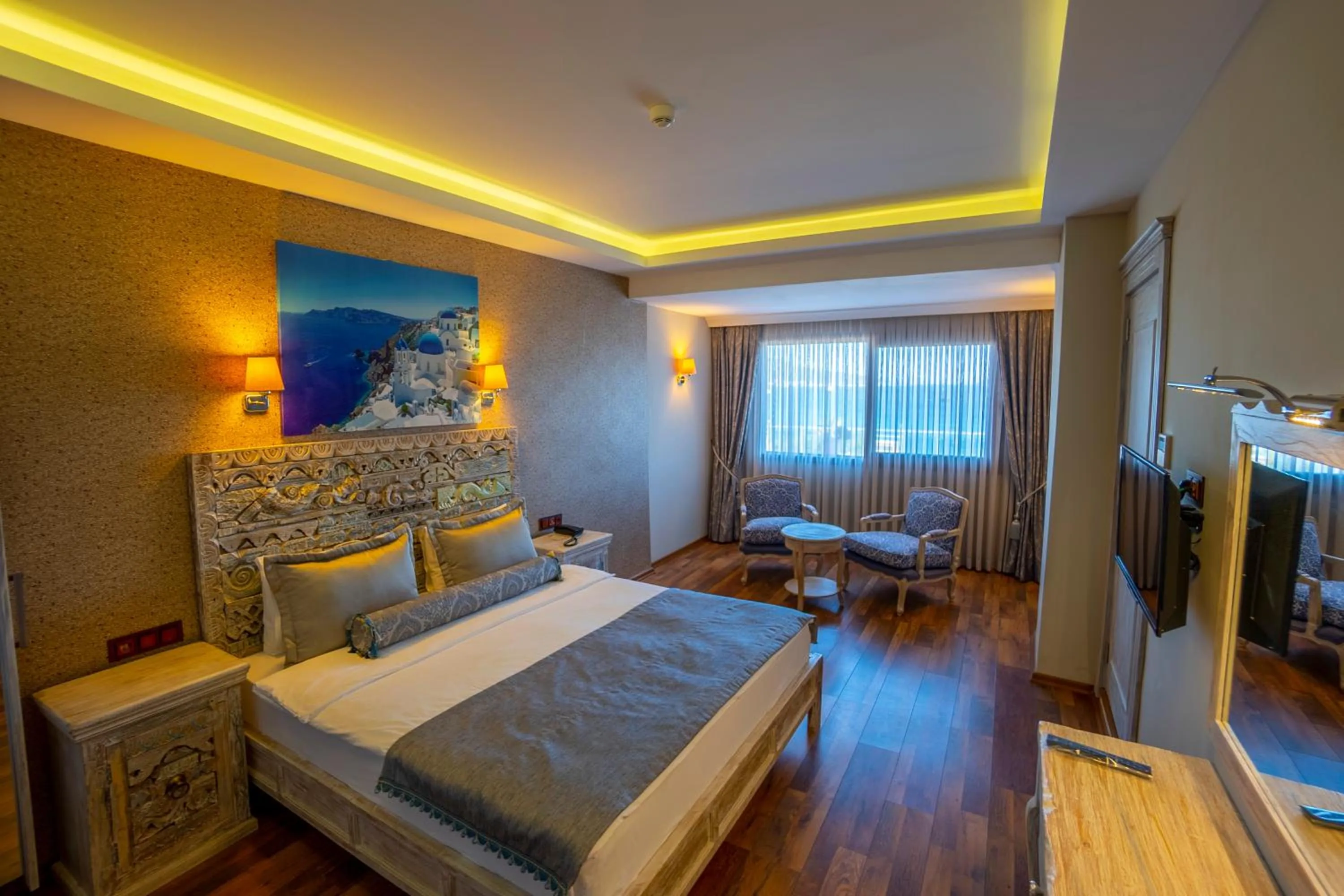Photo of the whole room, Bed in Azka Hotel