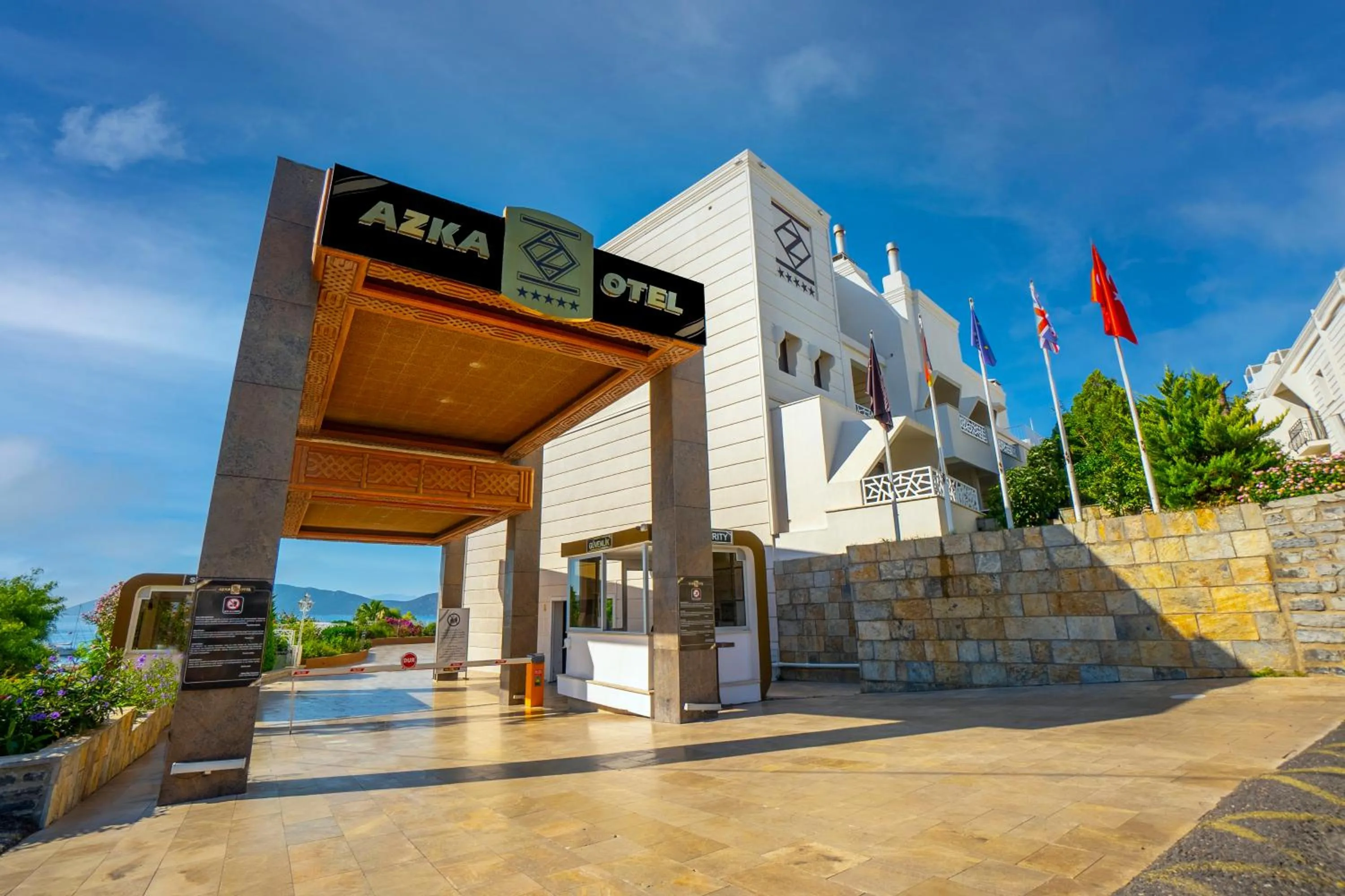Property building in Azka Hotel