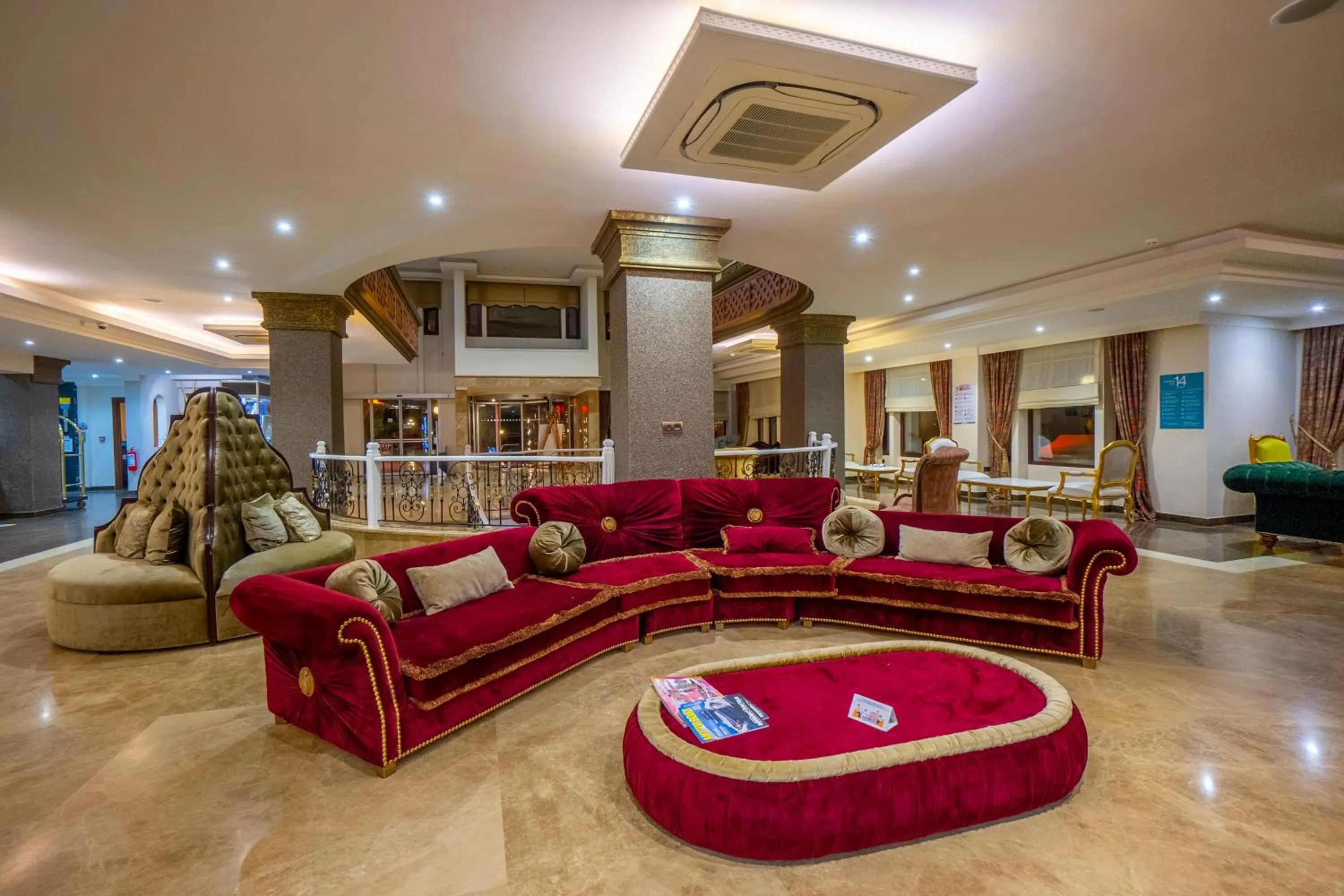 Lobby or reception in Azka Hotel