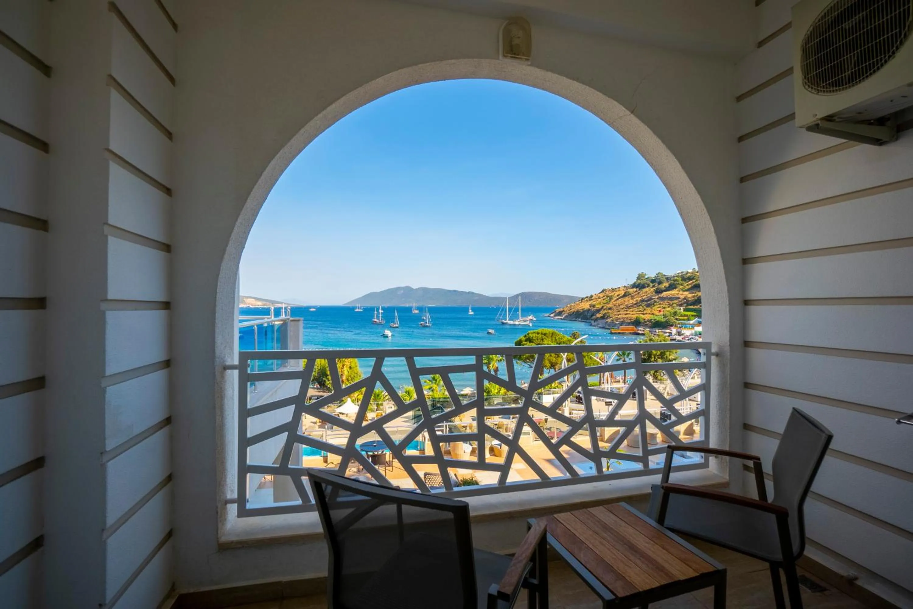 View (from property/room) in Azka Hotel