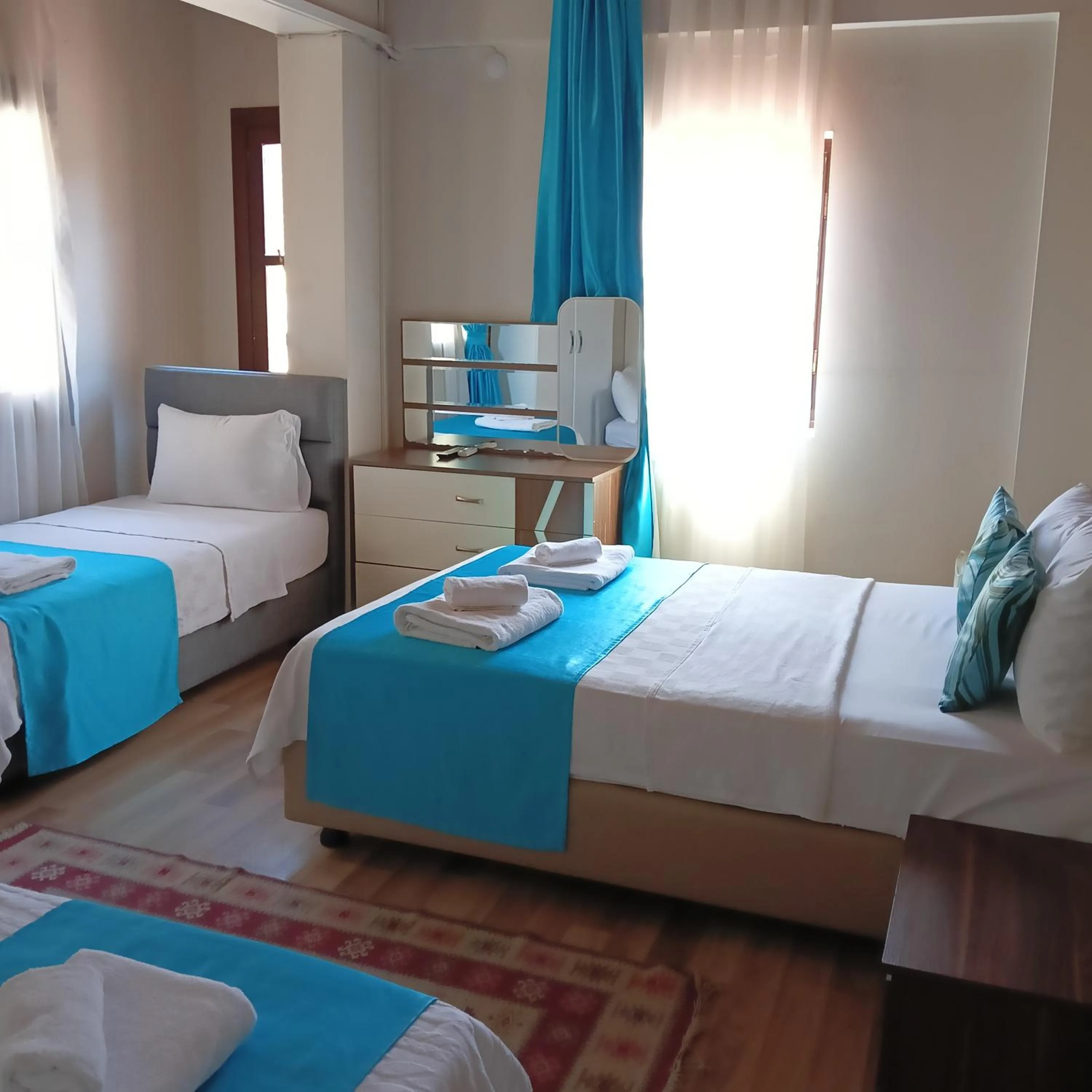 Photo of the whole room, Bed in Grand Erken Hotel