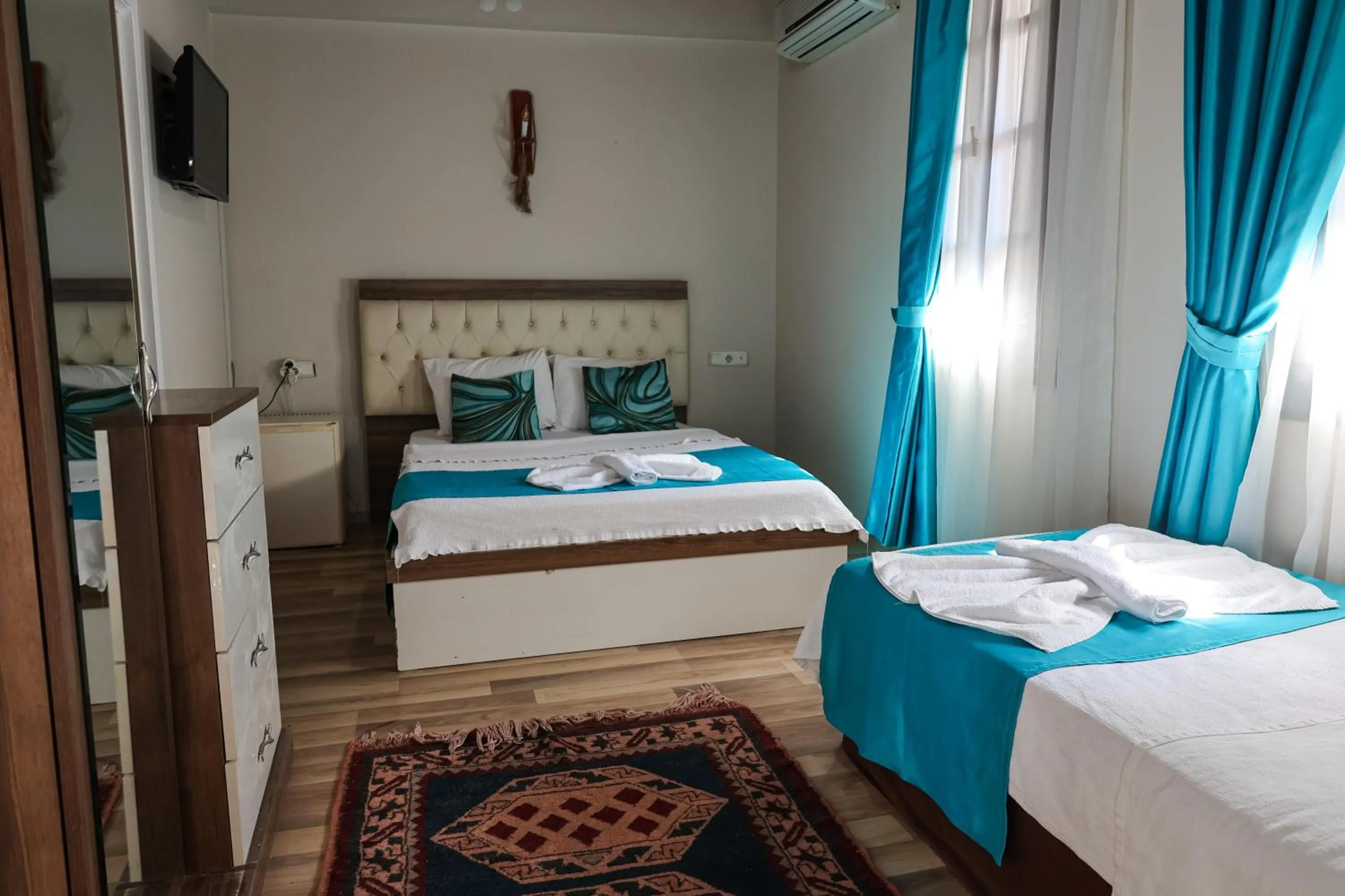 Photo of the whole room, Bed in Grand Erken Hotel