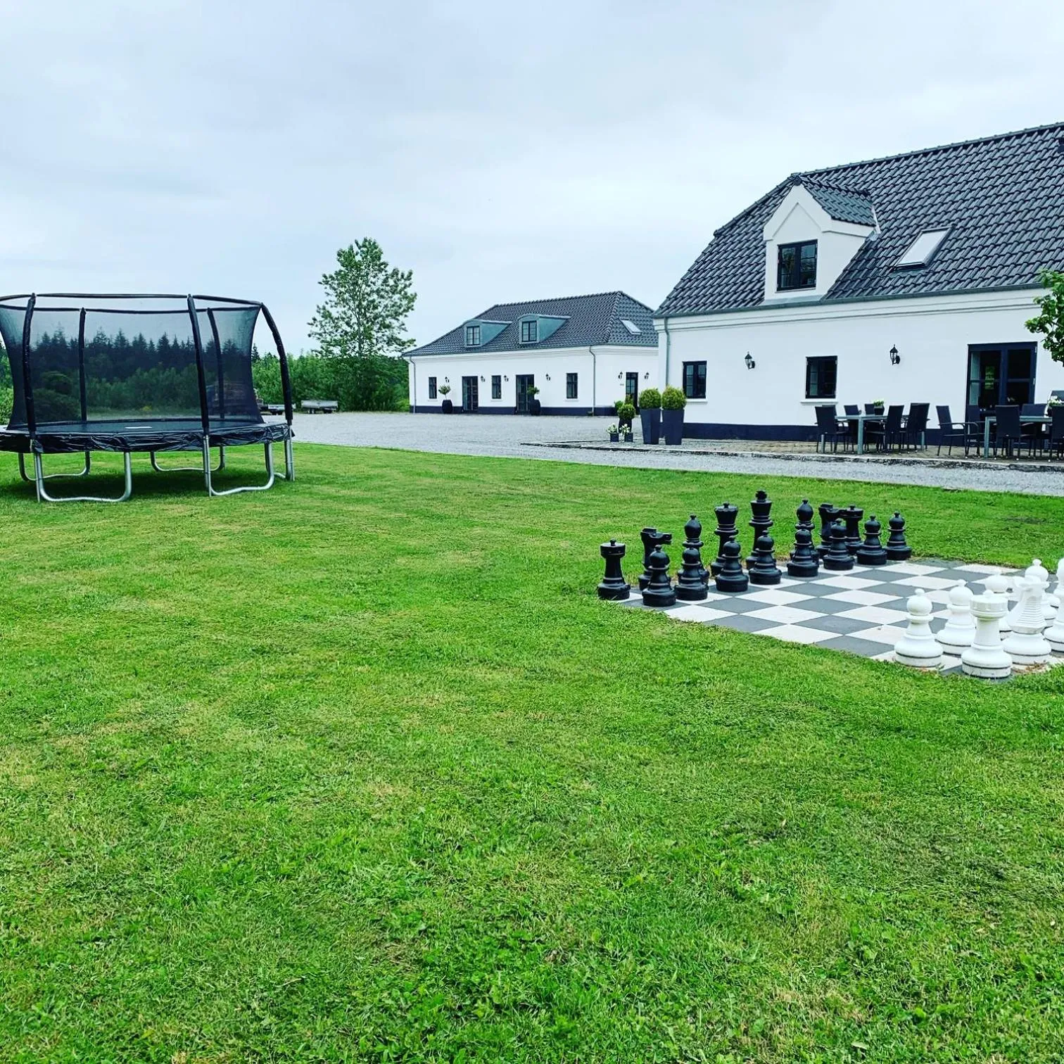 Children play ground in Hedegaarden