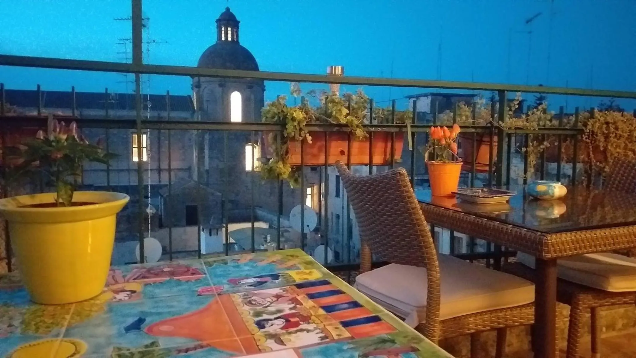 Balcony/Terrace in Attico Barocco