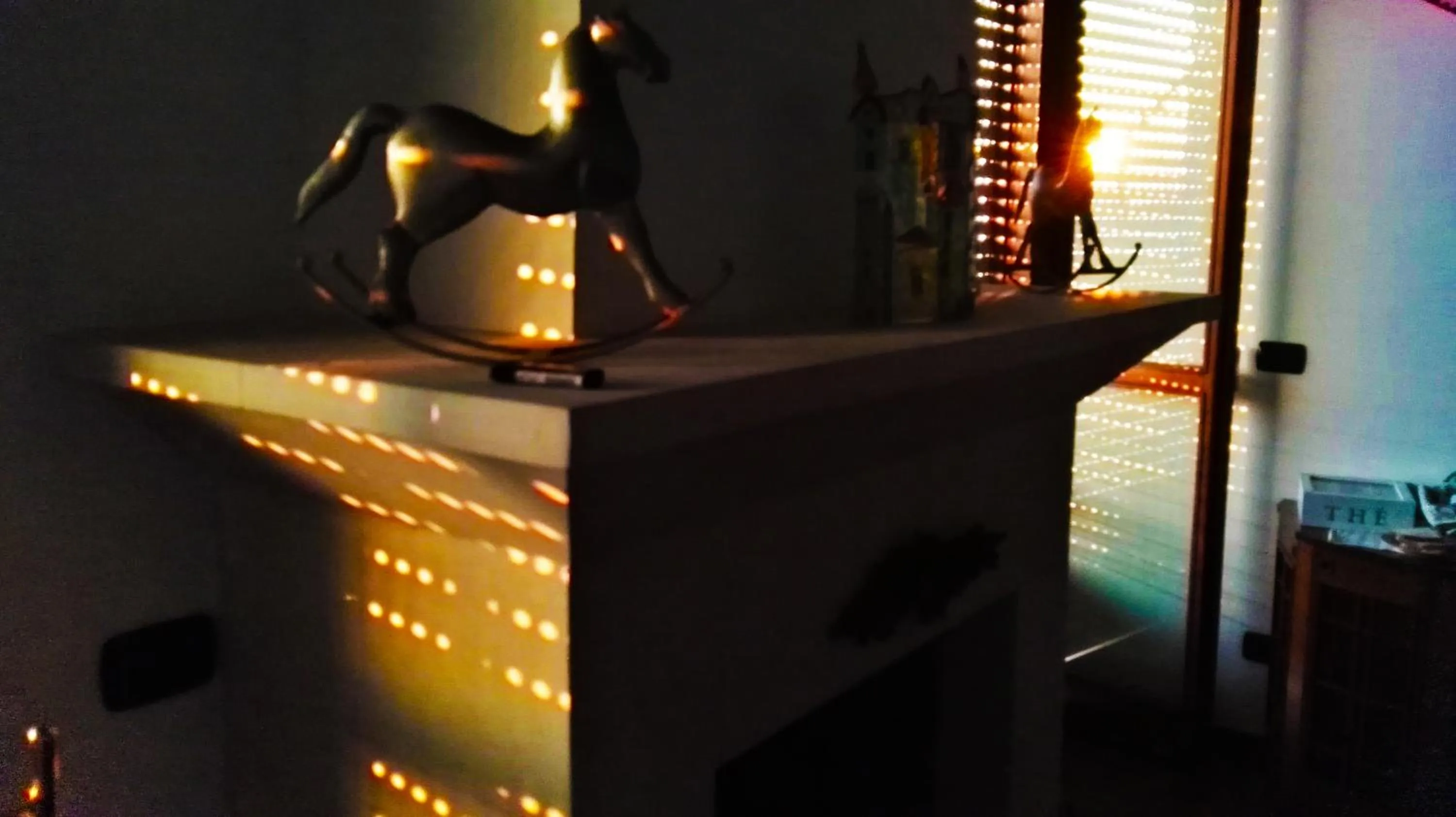 Communal lounge/ TV room in Attico Barocco