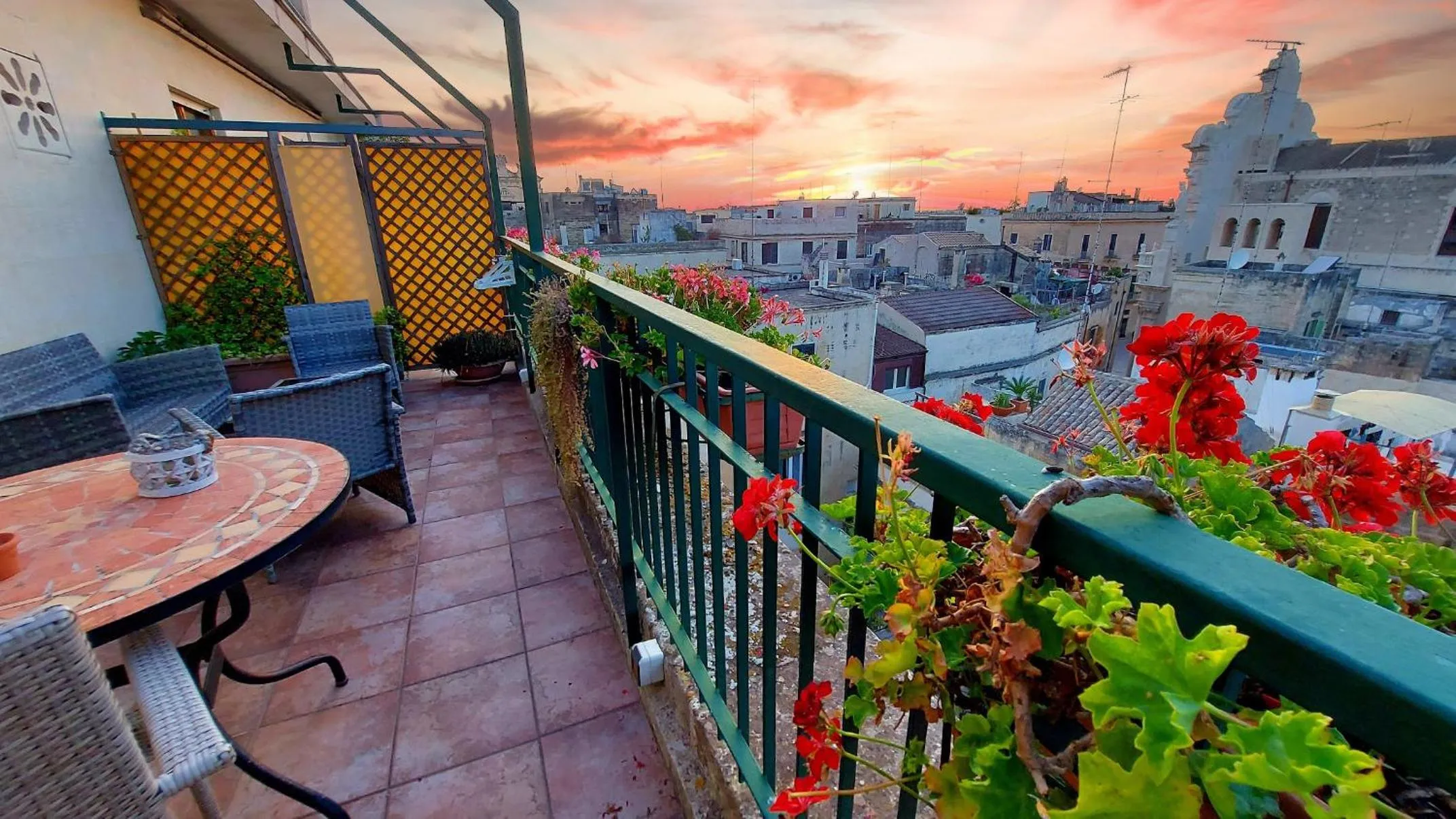 Balcony/Terrace in Attico Barocco