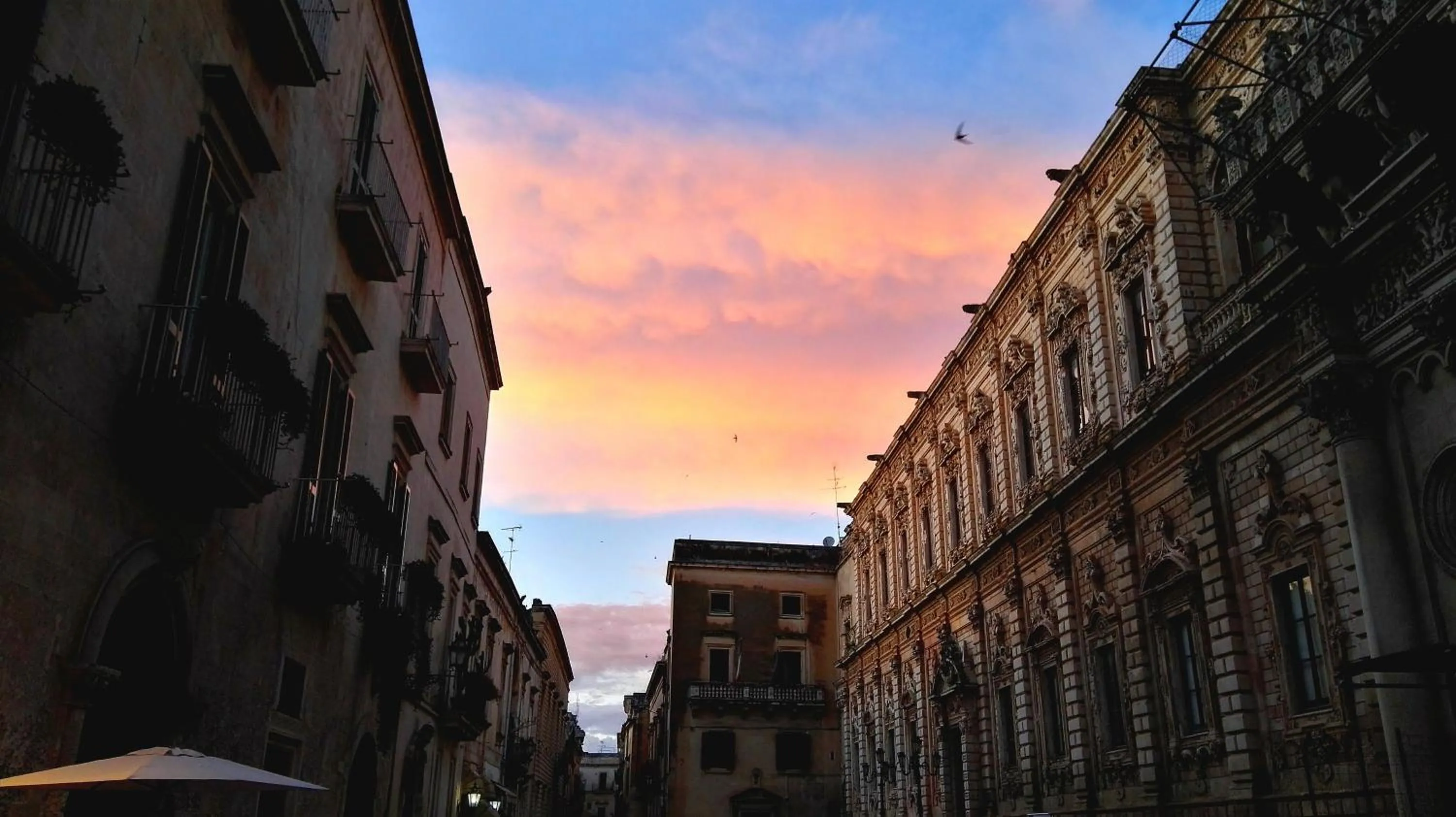 City view in Attico Barocco