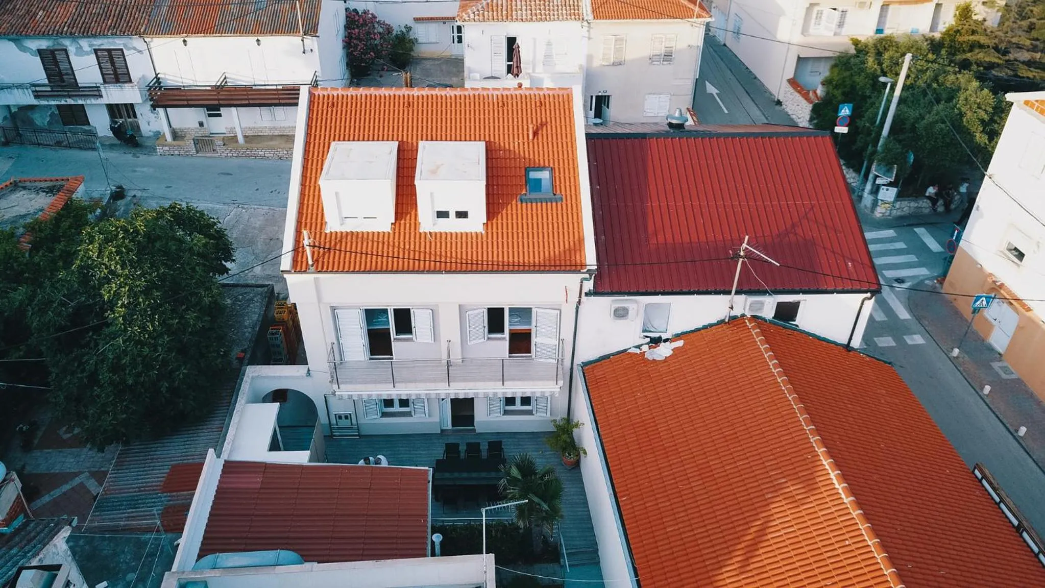 Bird's eye view in Skunca’s house