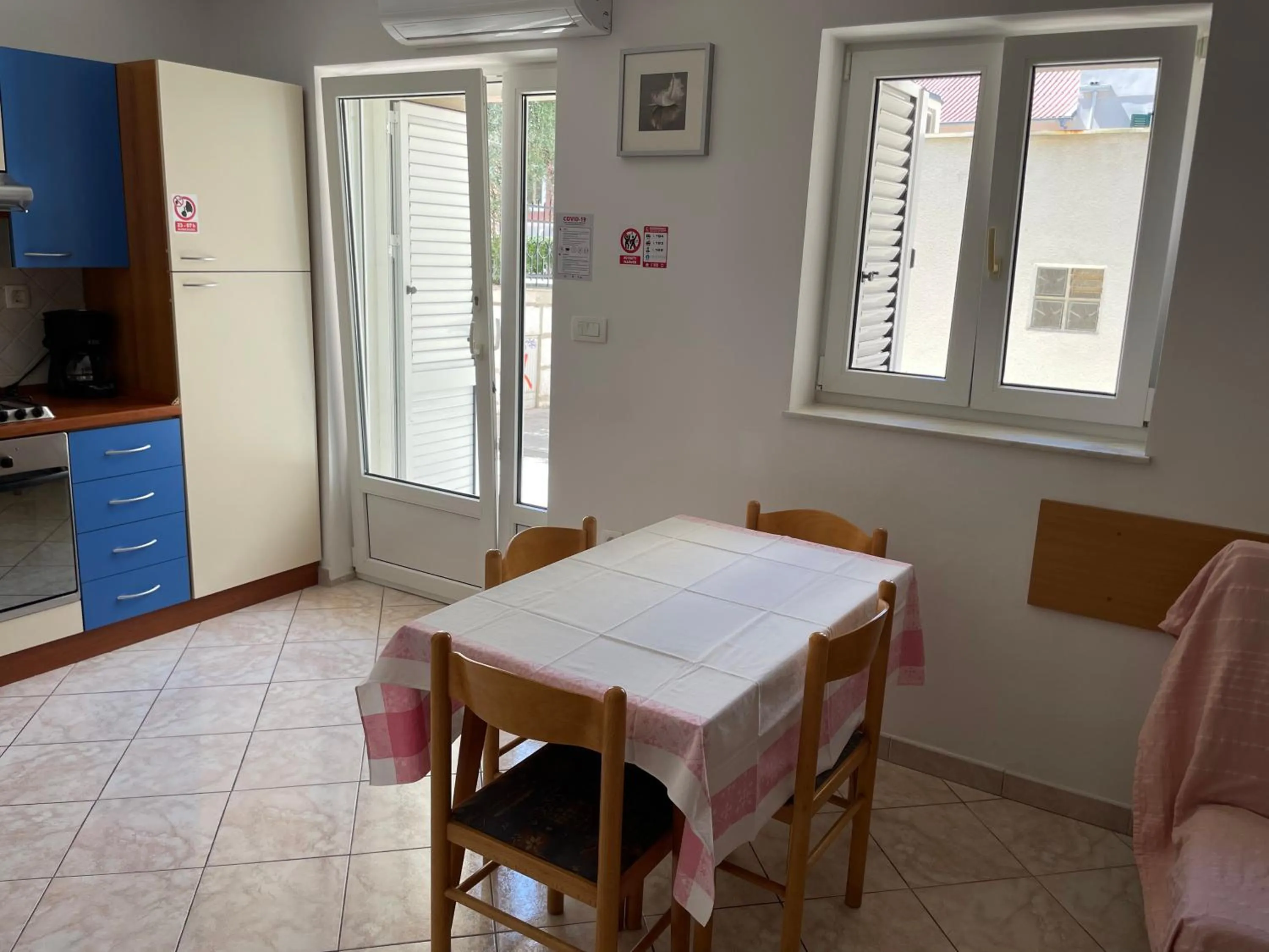 Dining area in Skunca’s house