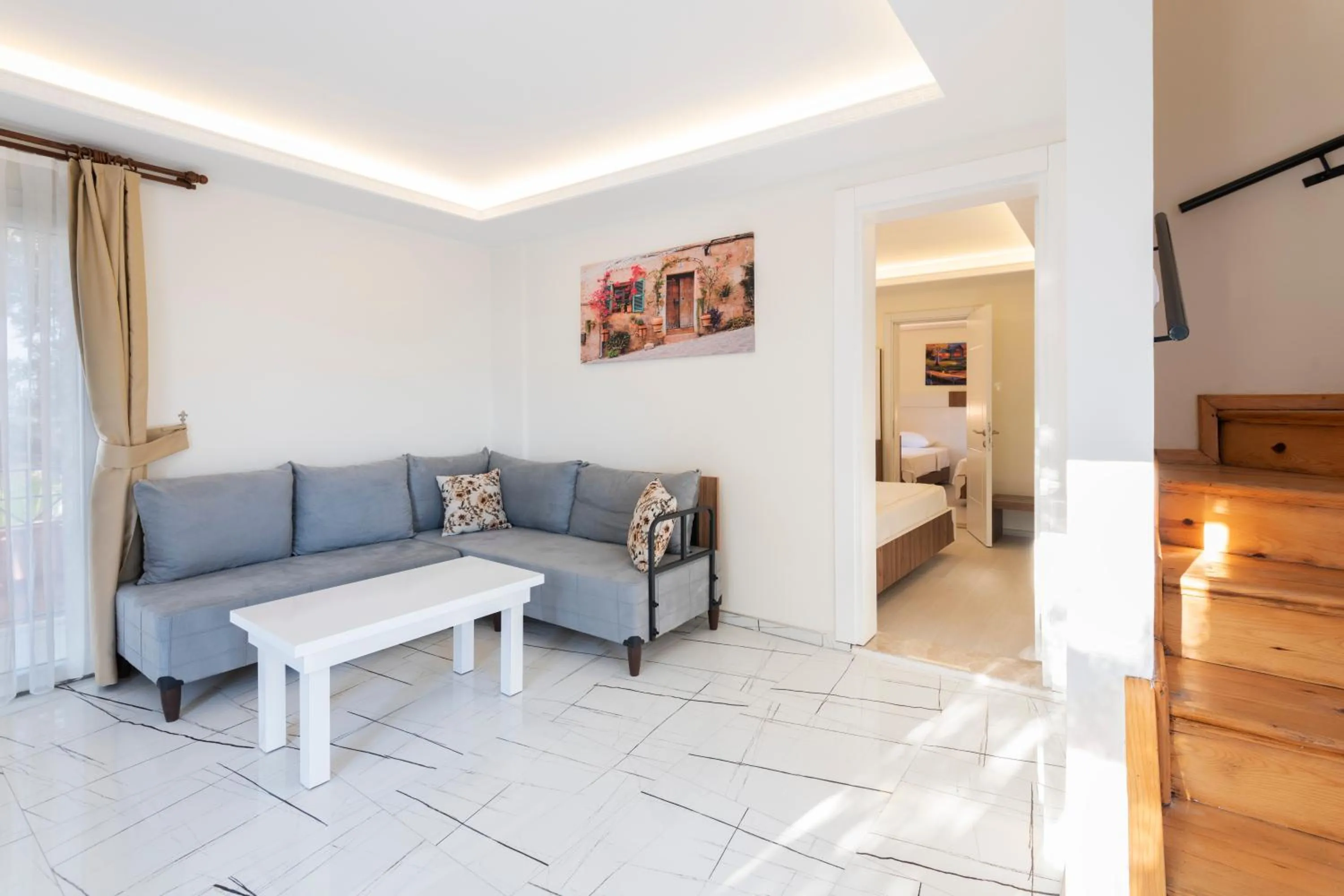 Seating area in Soothe Hotel