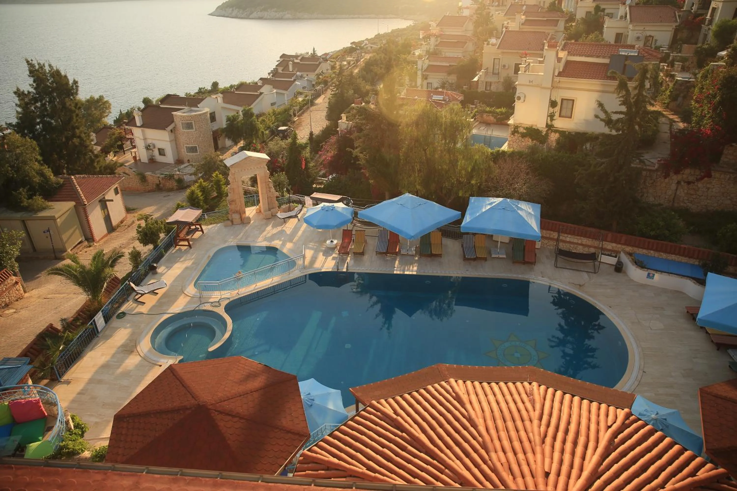 Pool view in Soothe Hotel
