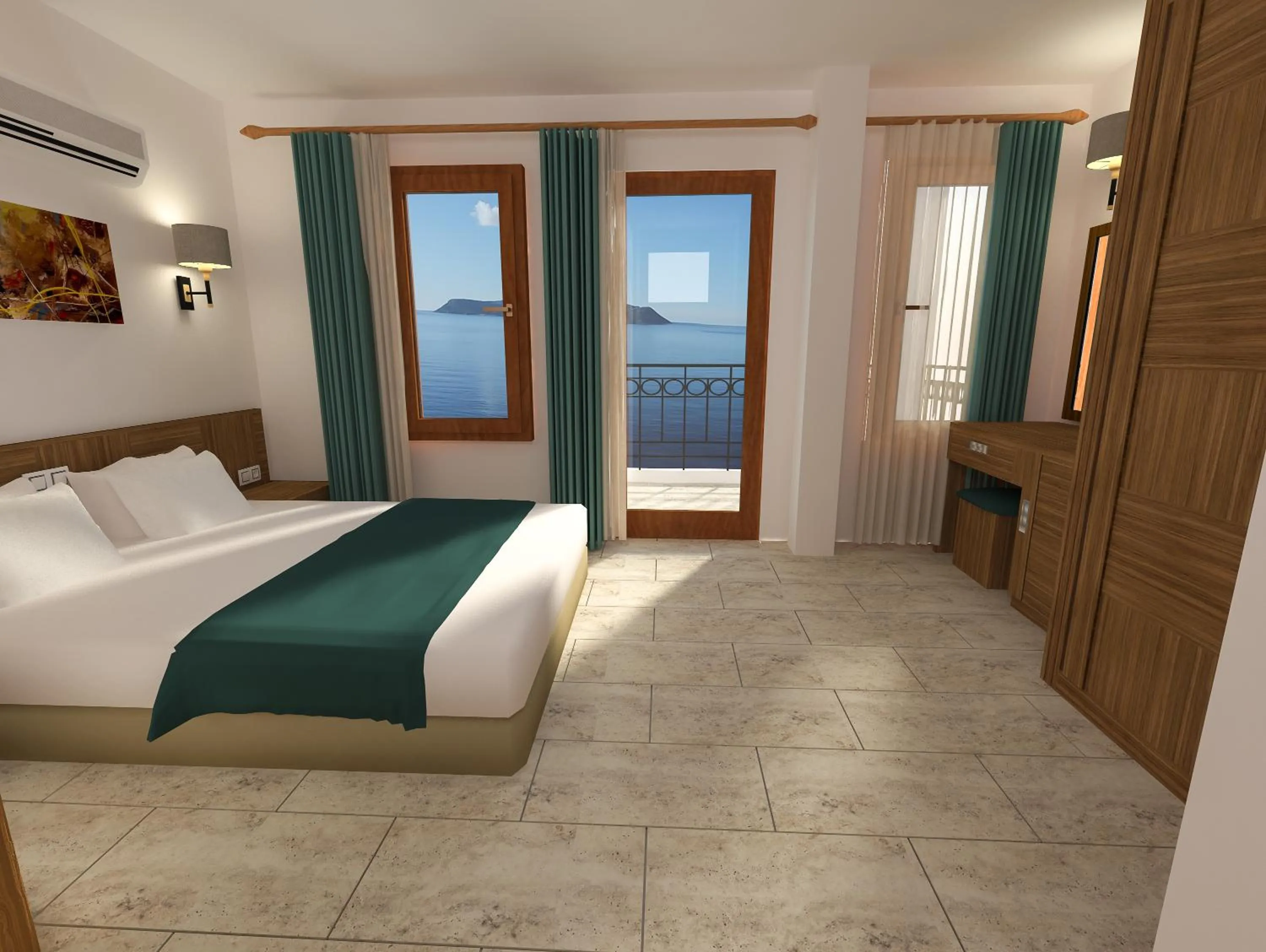 Photo of the whole room, Bed in Medusa Hotel