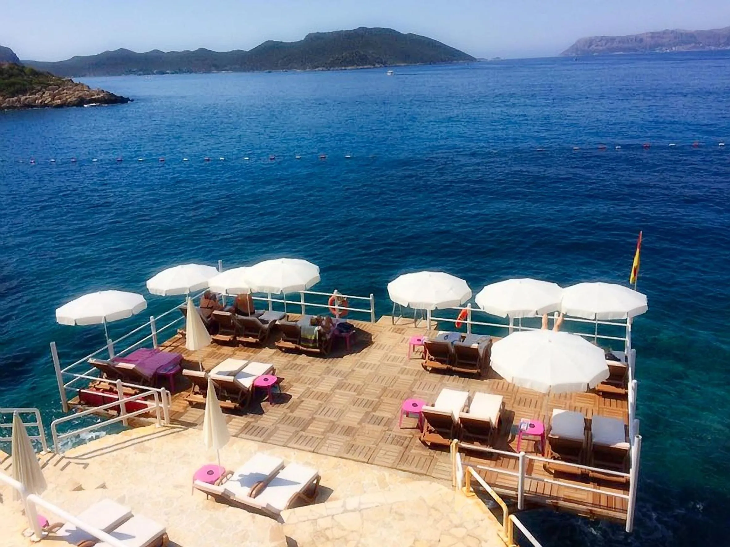 Beach in Medusa Hotel