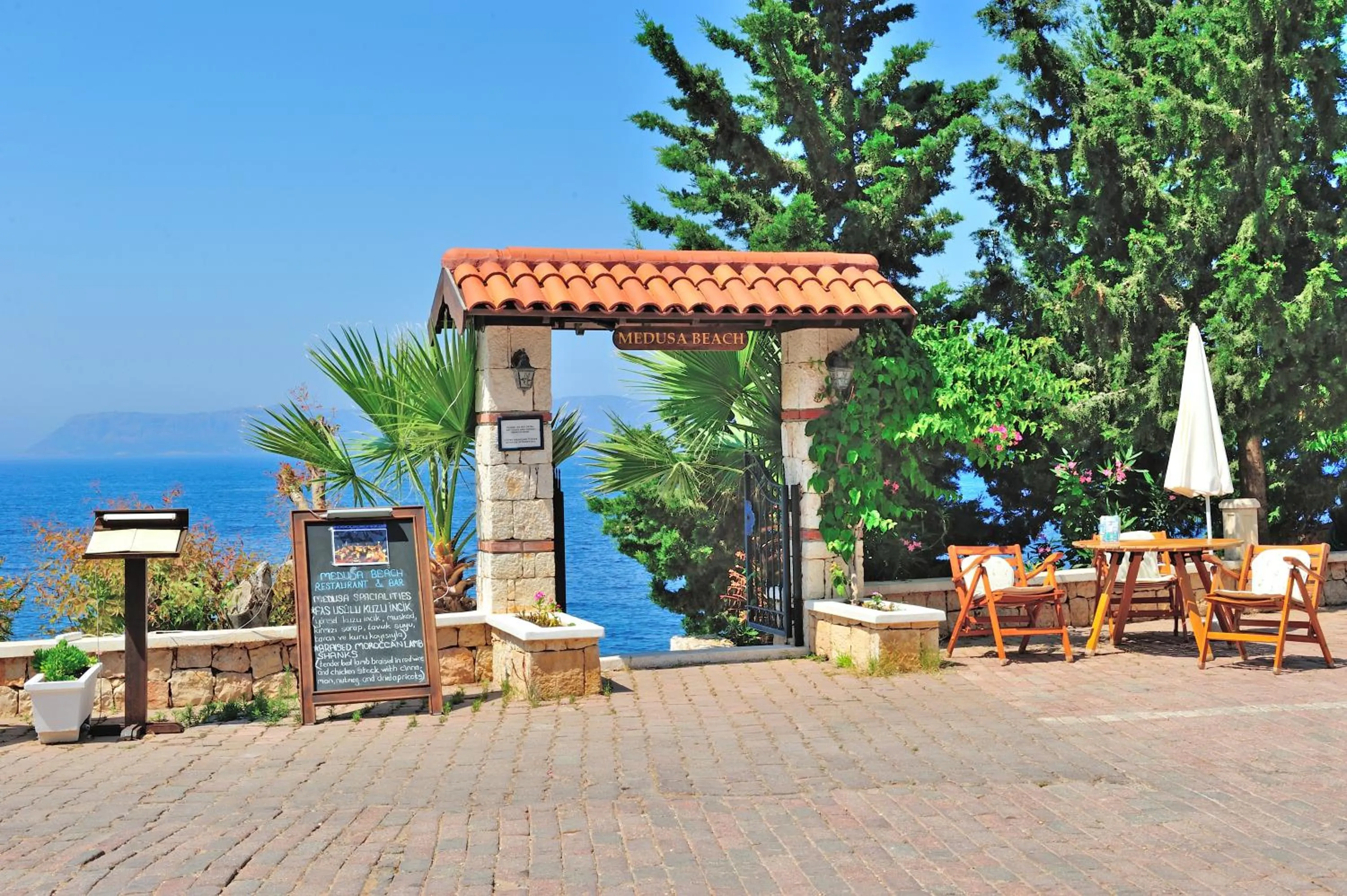 Property logo or sign in Medusa Hotel