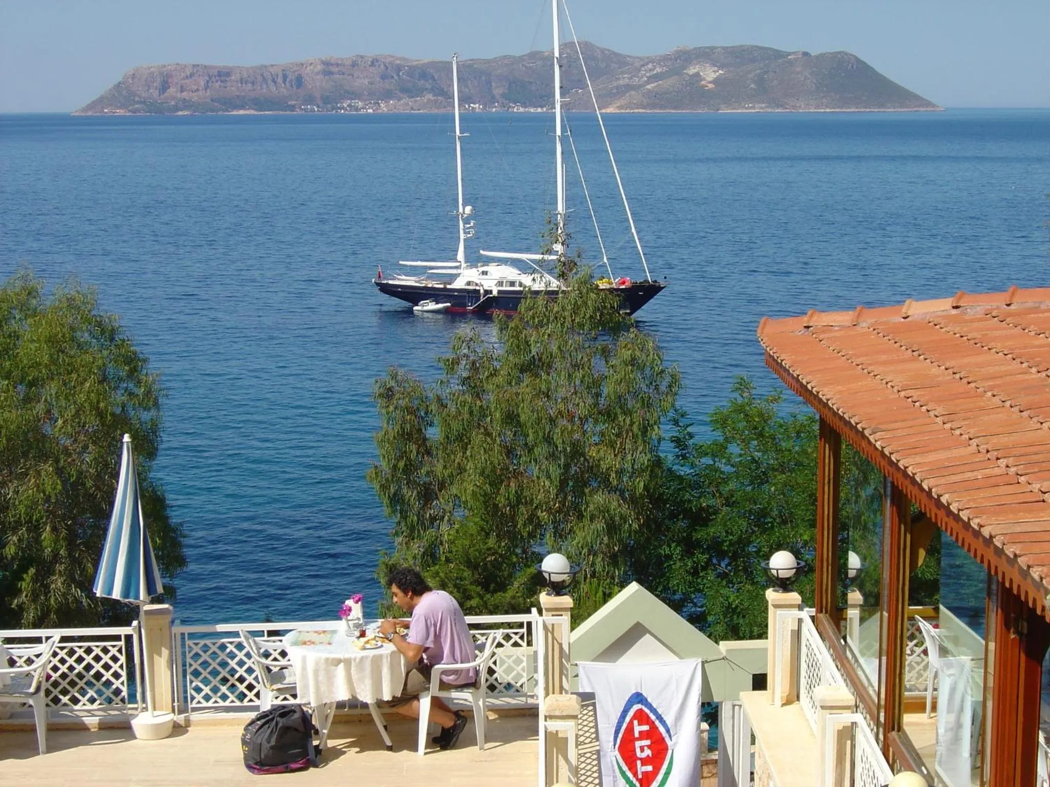 Balcony/Terrace in Medusa Hotel