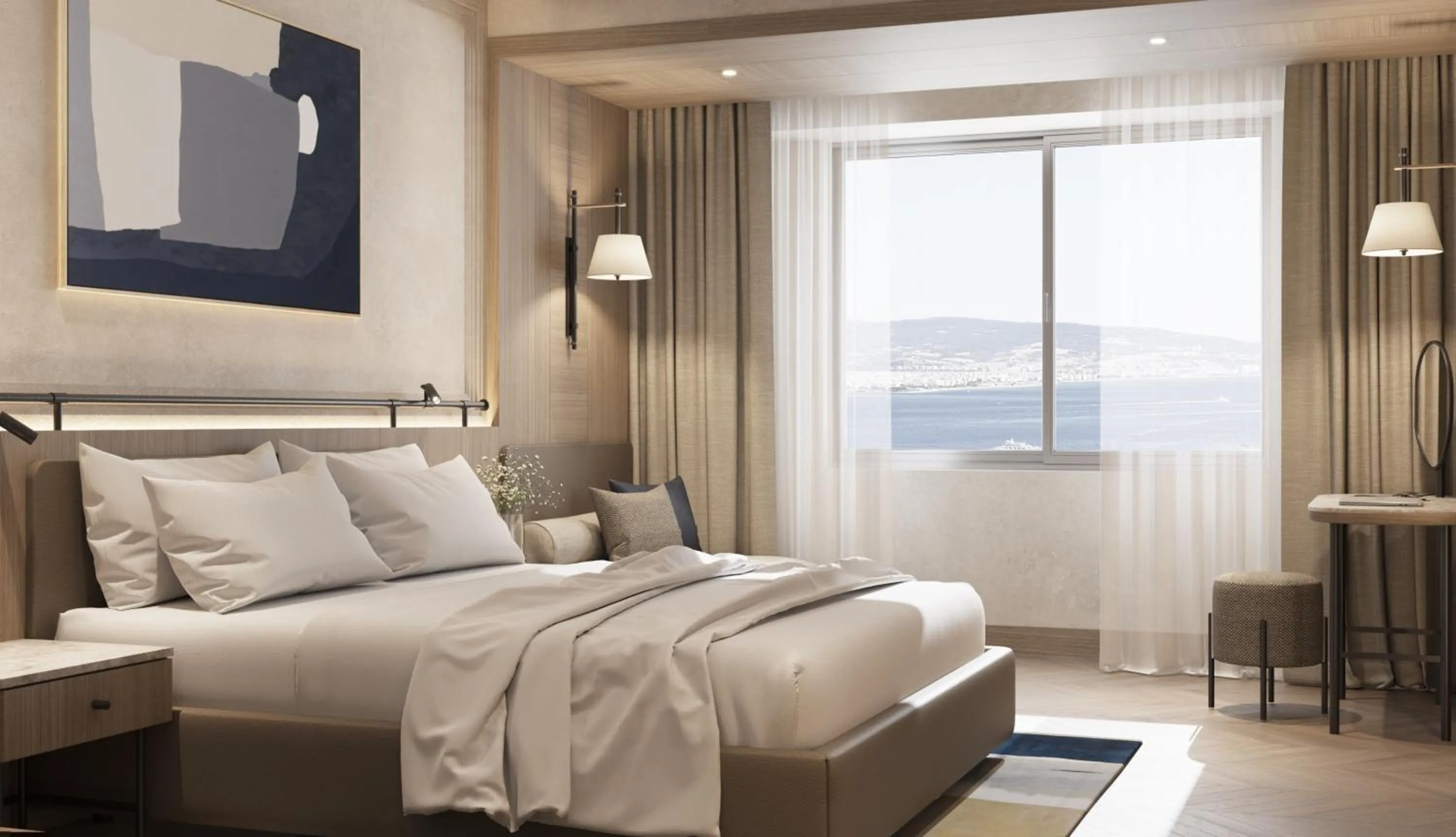 Bed in Kolin Hotel Spa & Convention Center