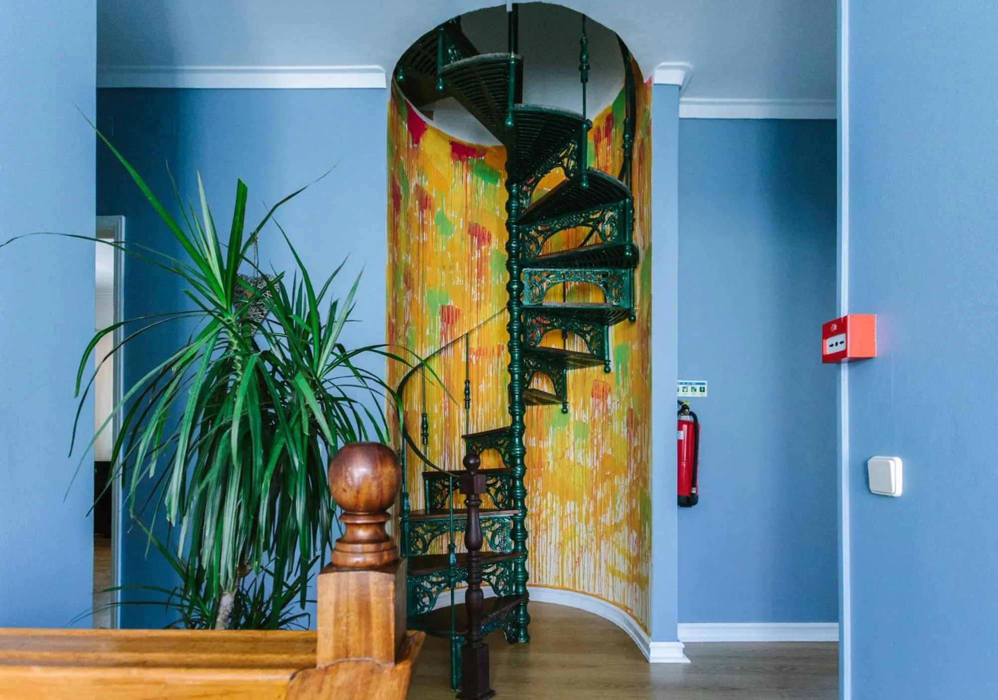 Decorative detail in Eco Ljmonade Hostel